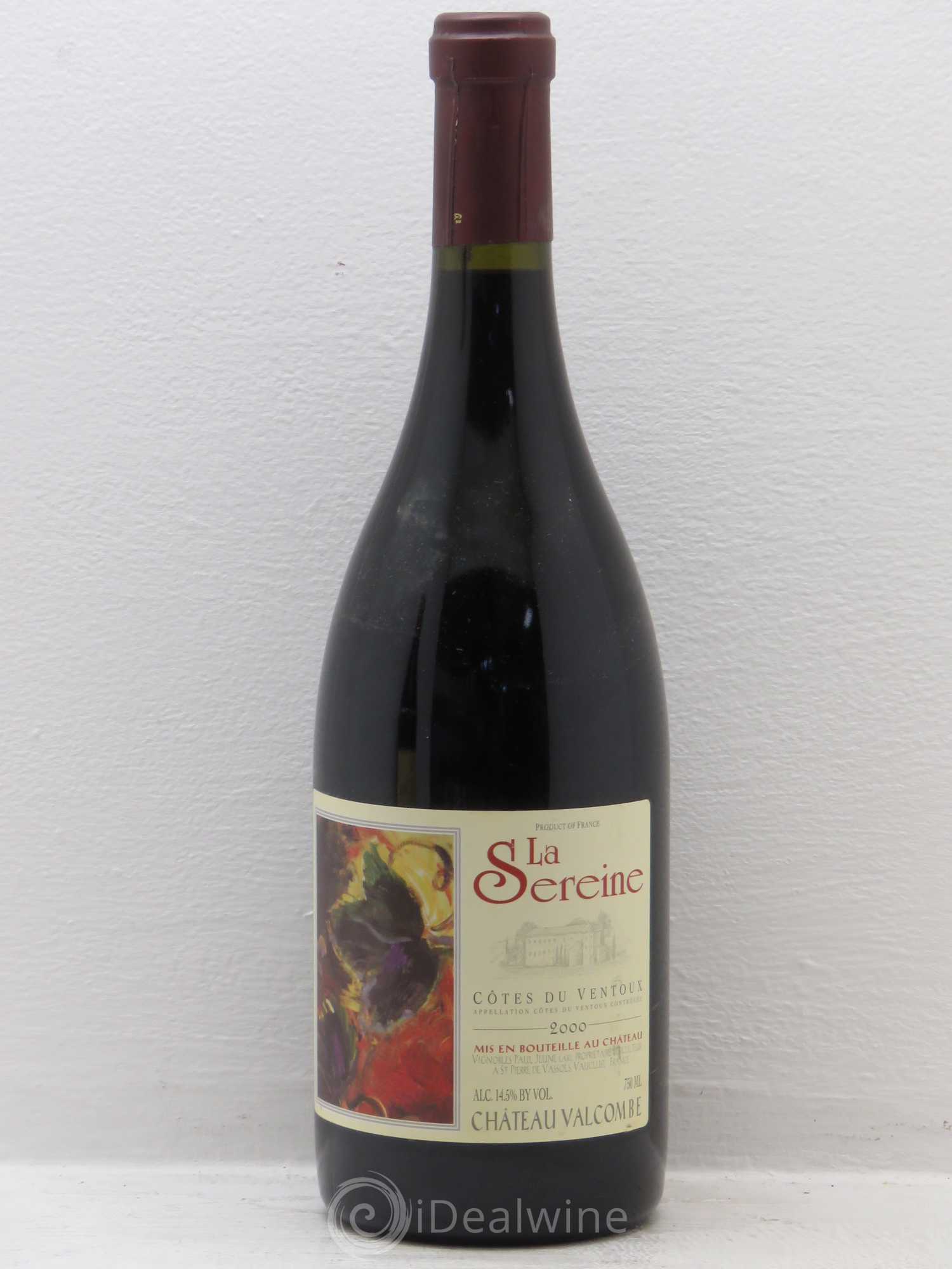 Ventoux La Sereine Château de Valcombe (sans prix de réserve) 2000 - Posten von 1 Flasche - 0