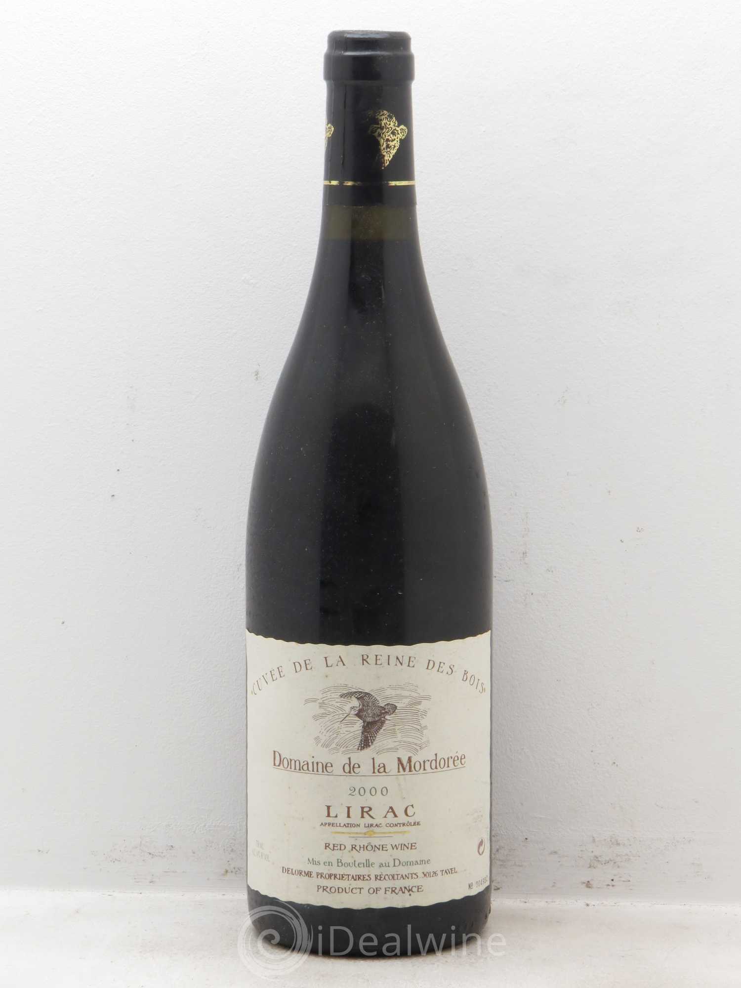 Lirac Cuvée Reine des Bois La Mordorée (Domaine de) (sans prix de réserve) 2000 - Lot de 1 bouteille - 0