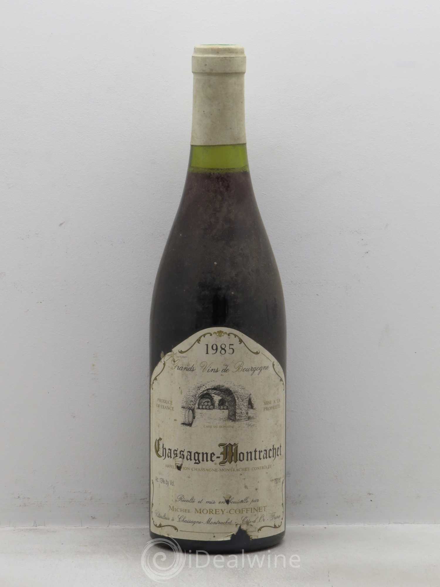 Chassagne-Montrachet Michel Morey-Coffinet (sans prix de réserve) 1985 - Posten von 1 Flasche - 0