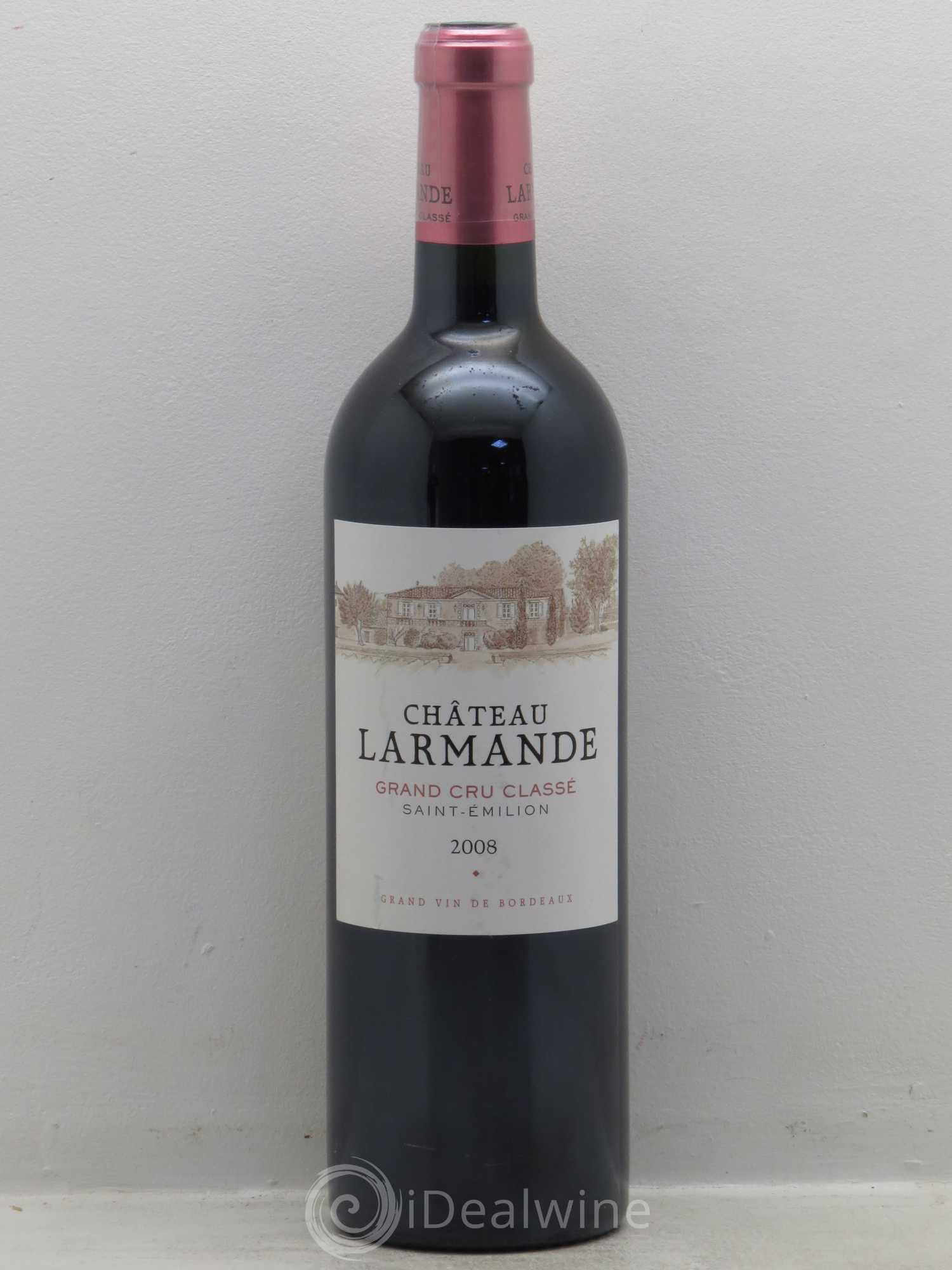 Château Larmande Grand Cru Classé (sans prix de réserve) 2008 - Lot de 1 bouteille - 0