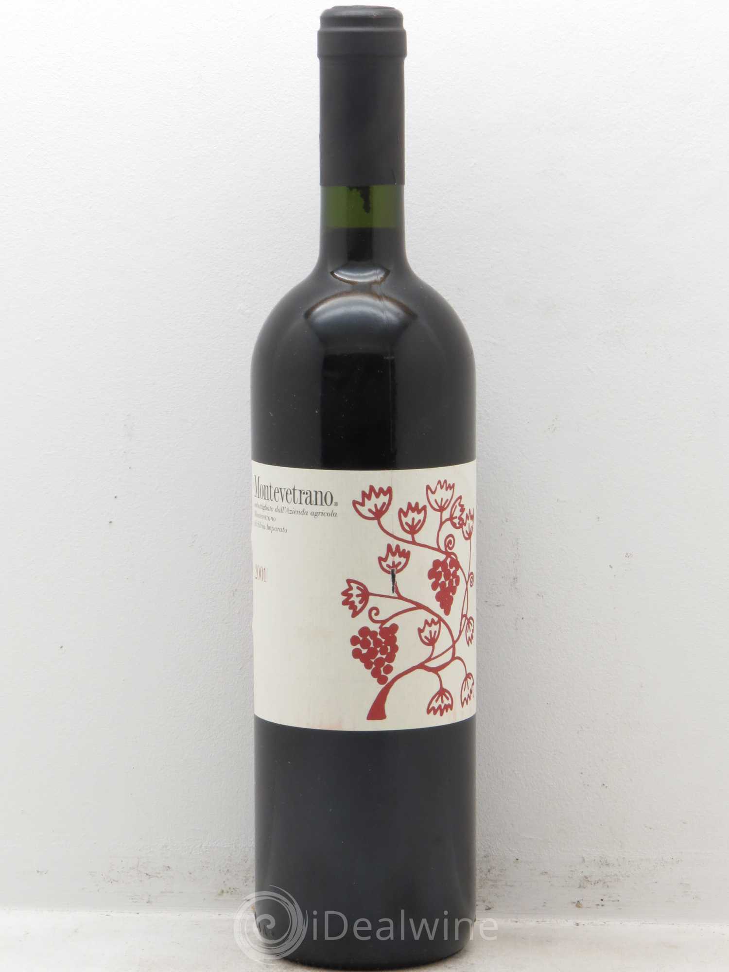 Italie Colli di Salermo Montevetrano (sans prix de réserve) 2001 - Posten von 1 Flasche - 0
