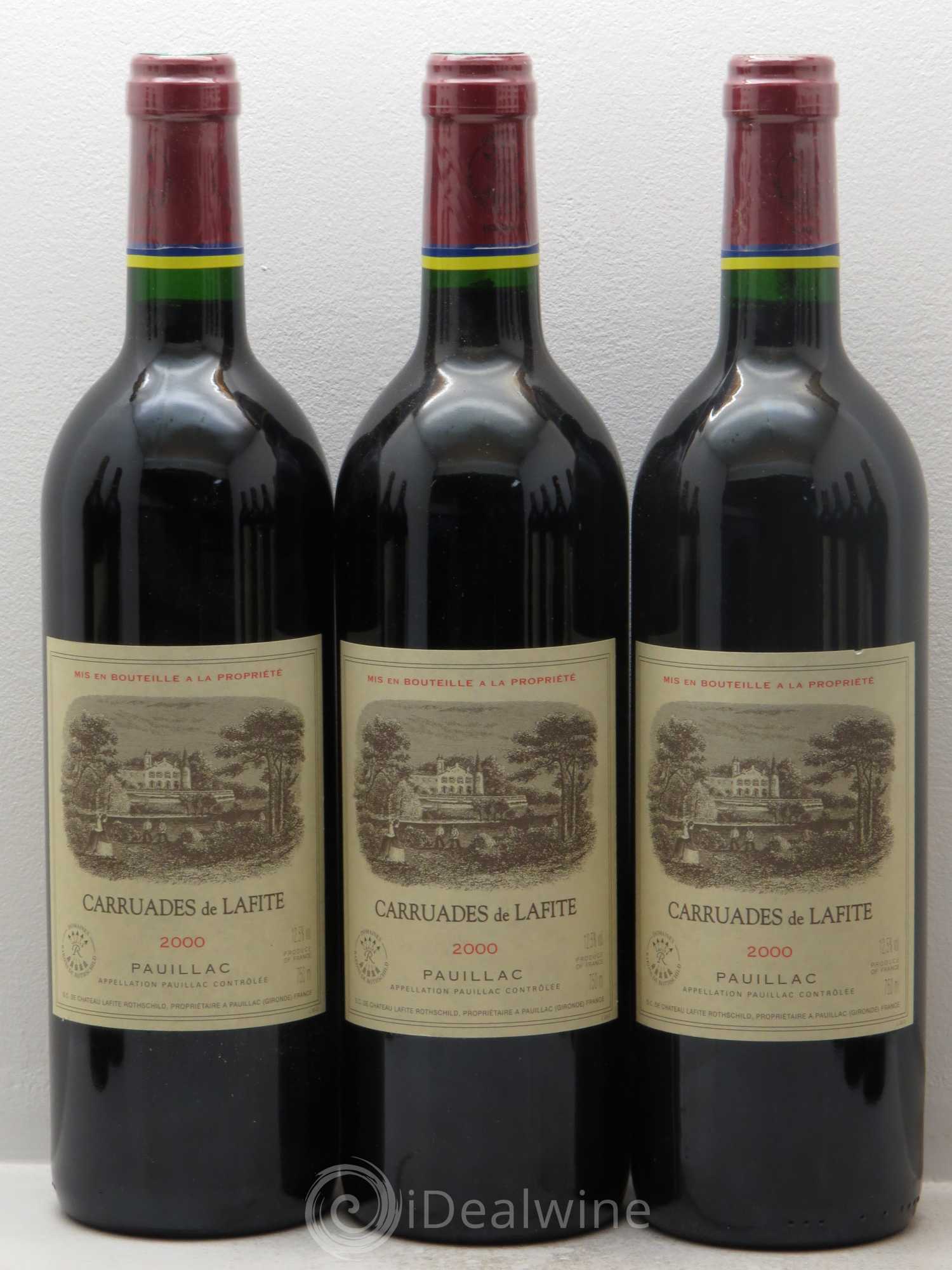 Carruades de Lafite Rothschild Second Vin 2000 - Lot de 12 bouteilles - 2