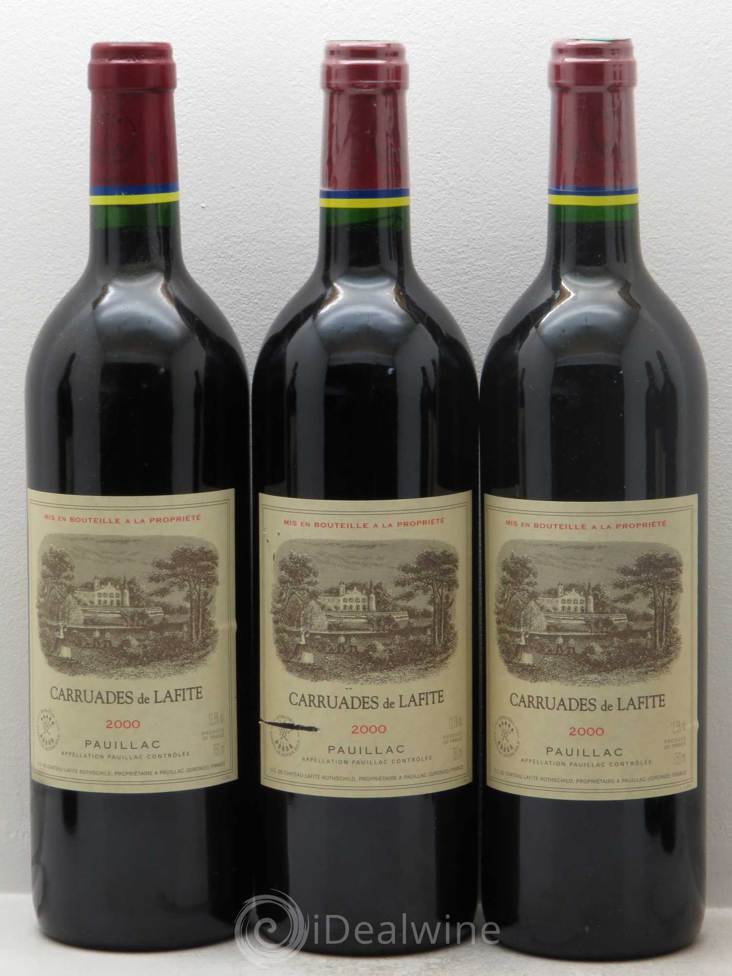 Carruades de Lafite Rothschild Second Vin 2000 - Lot de 12 bouteilles - 3