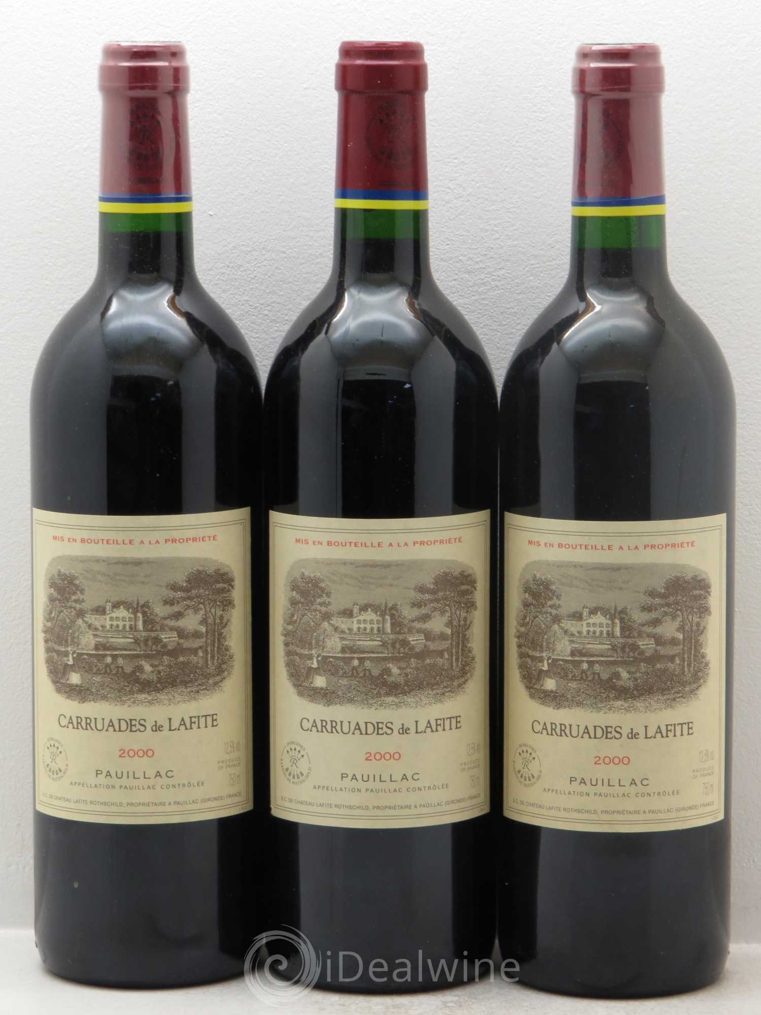 Carruades de Lafite Rothschild Second Vin 2000 - Lot de 12 bouteilles - 4