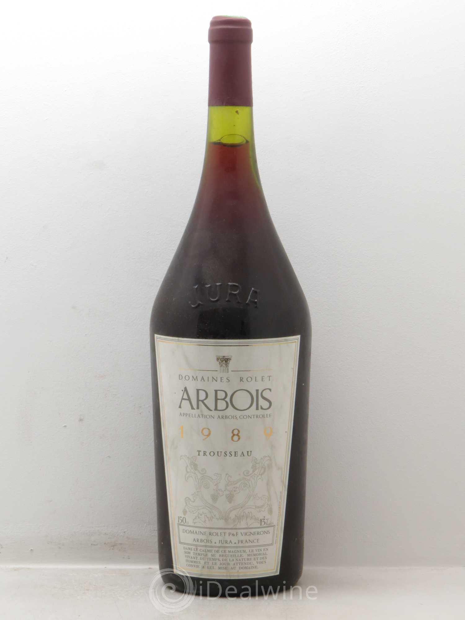 Arbois Rolet Trousseau (sans prix de réserve) 1989 - Posten von 1 Magnum - 0