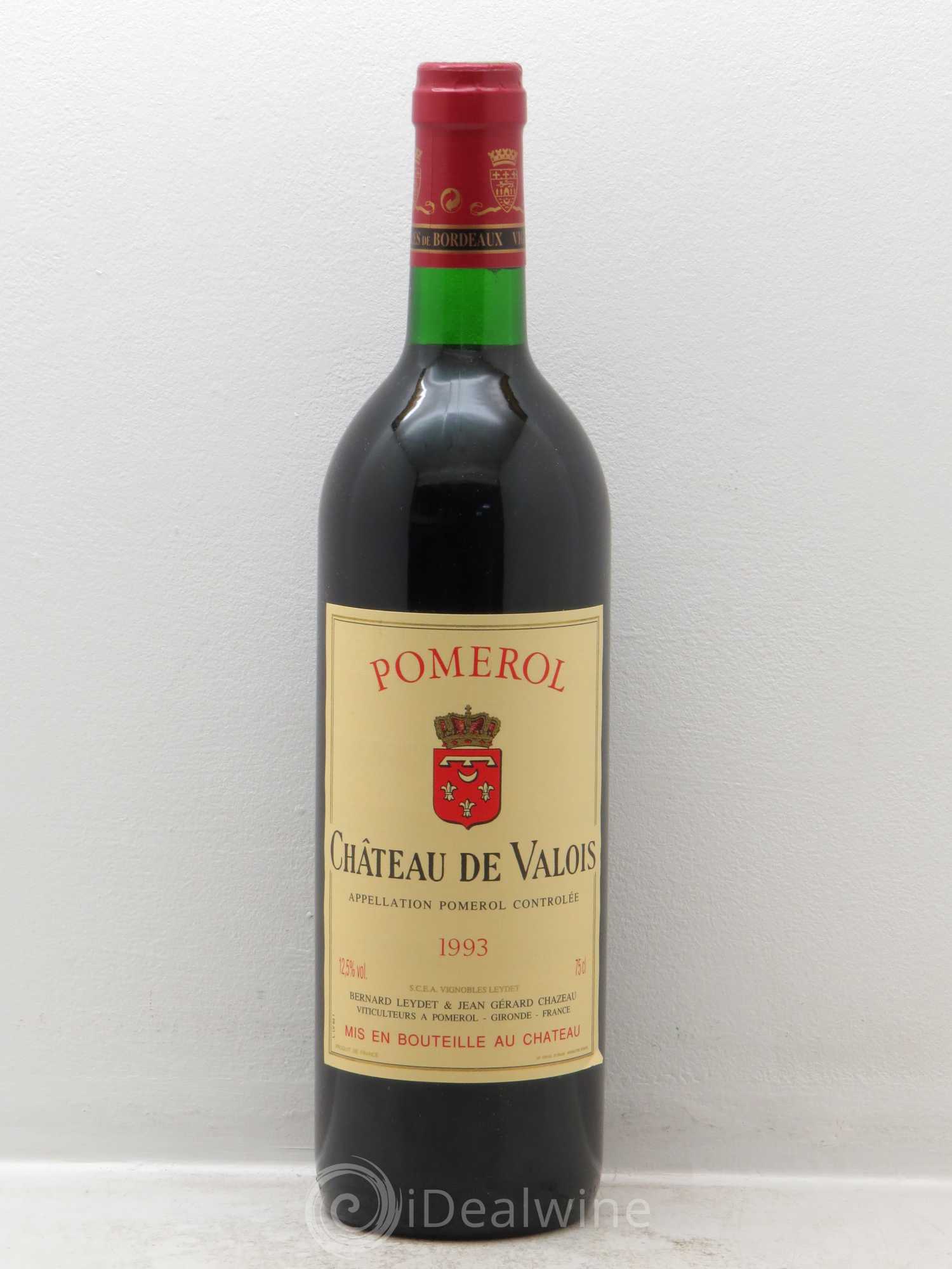 Château de Valois (sans prix de réserve) 1993 - Lot de 1 bouteille - 0