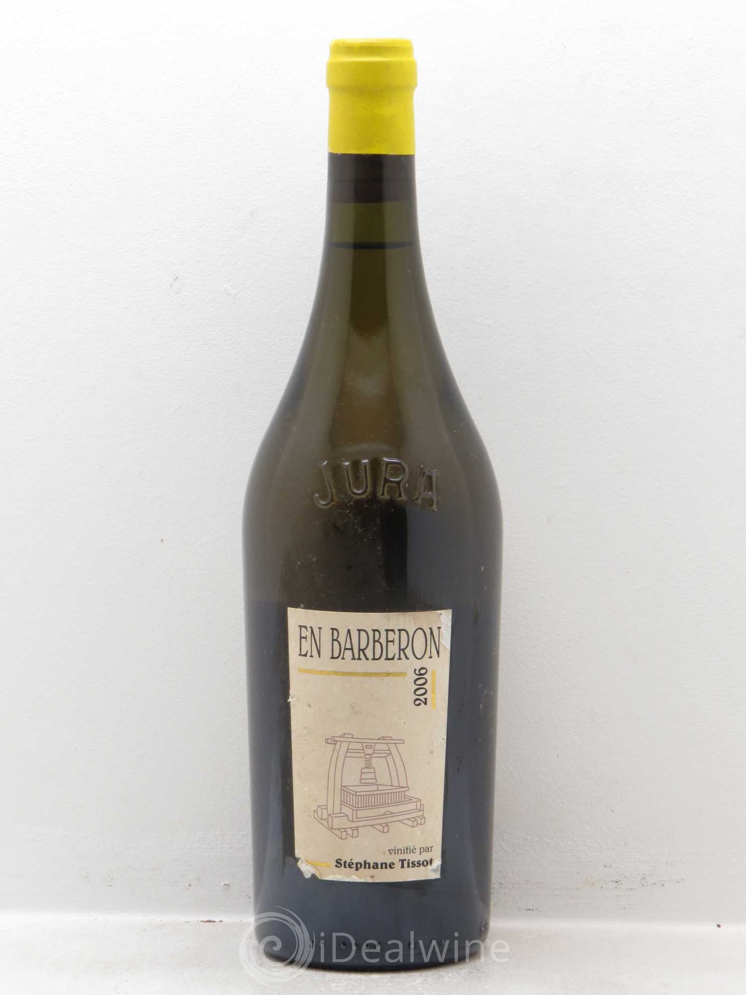 Côtes du Jura En Barberon Bénédicte et Stéphane Tissot (sans prix de réserve) 2006 - Lot de 1 bouteille - 0