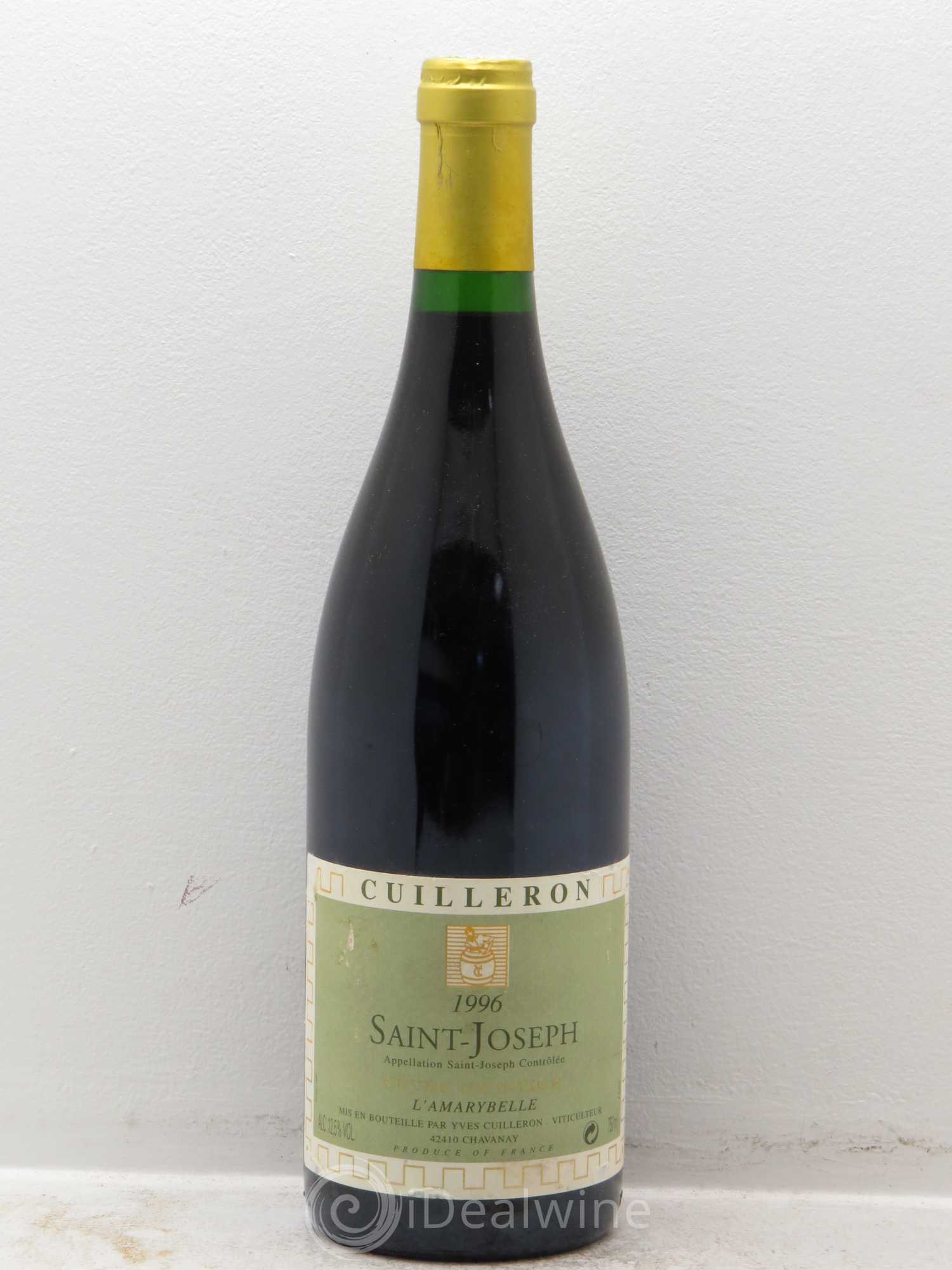 Saint-Joseph L'Amarybelle Yves Cuilleron (Domaine) (sans prix de réserve) 1996 - Lot de 1 bouteille - 0