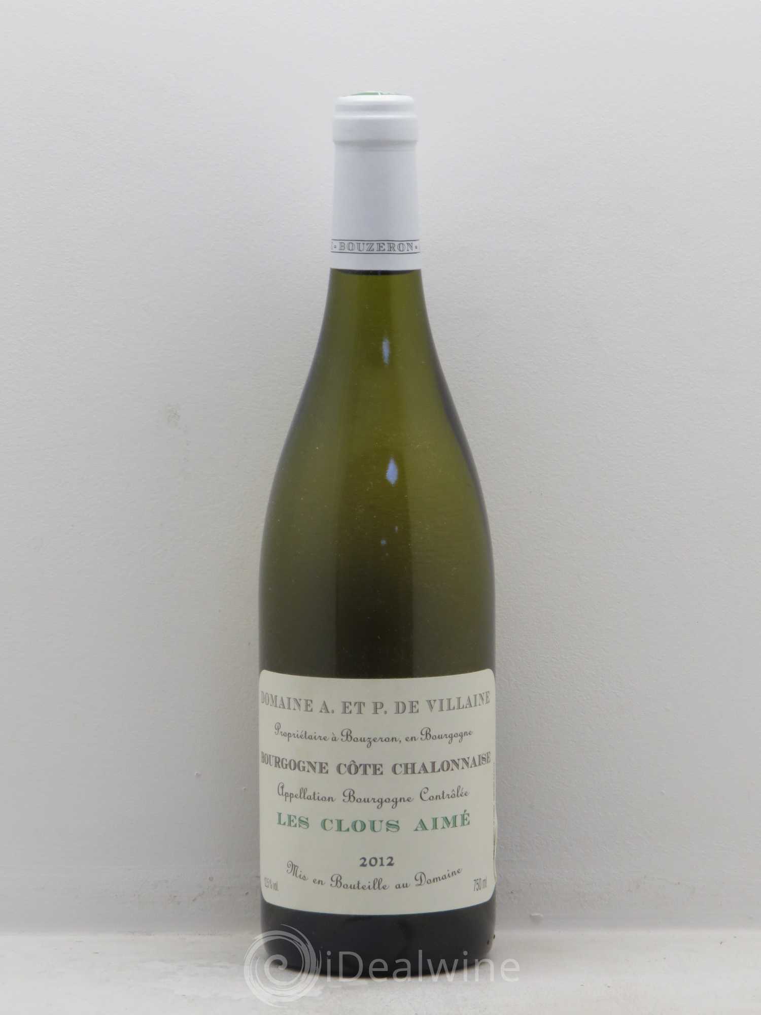 Bourgogne Côte Chalonnaise Les Cloux Aimés - De Villaine (sans prix de réserve) 2012 - Posten von 1 Flasche - 0
