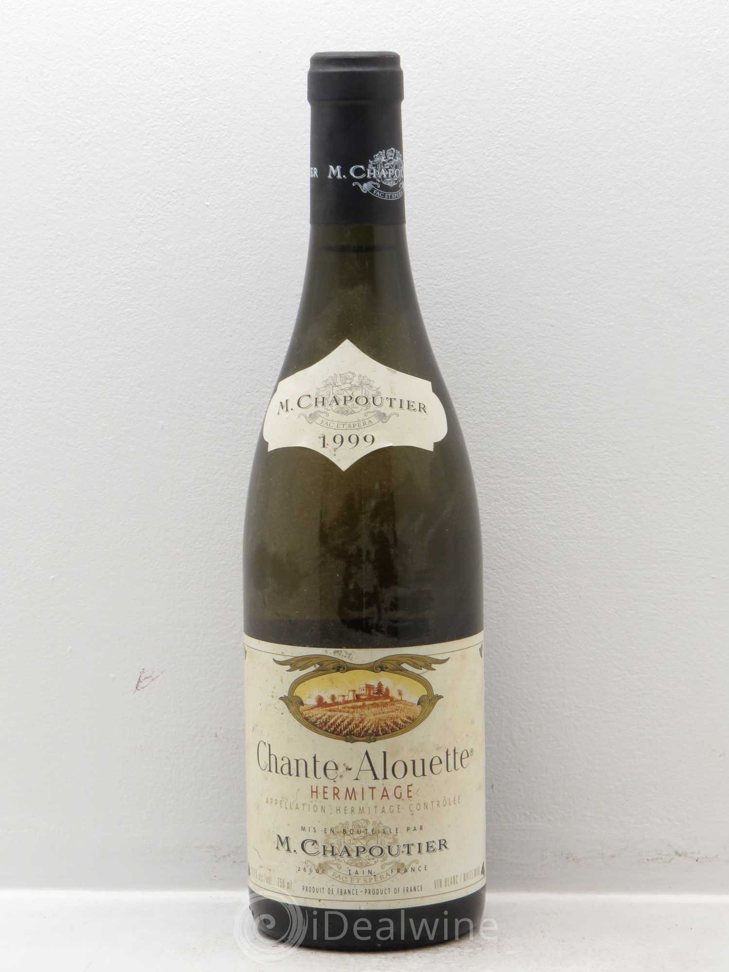 Hermitage Chante Alouette Chapoutier (sans prix de réserve) 1999 - Lot de 1 bouteille - 0