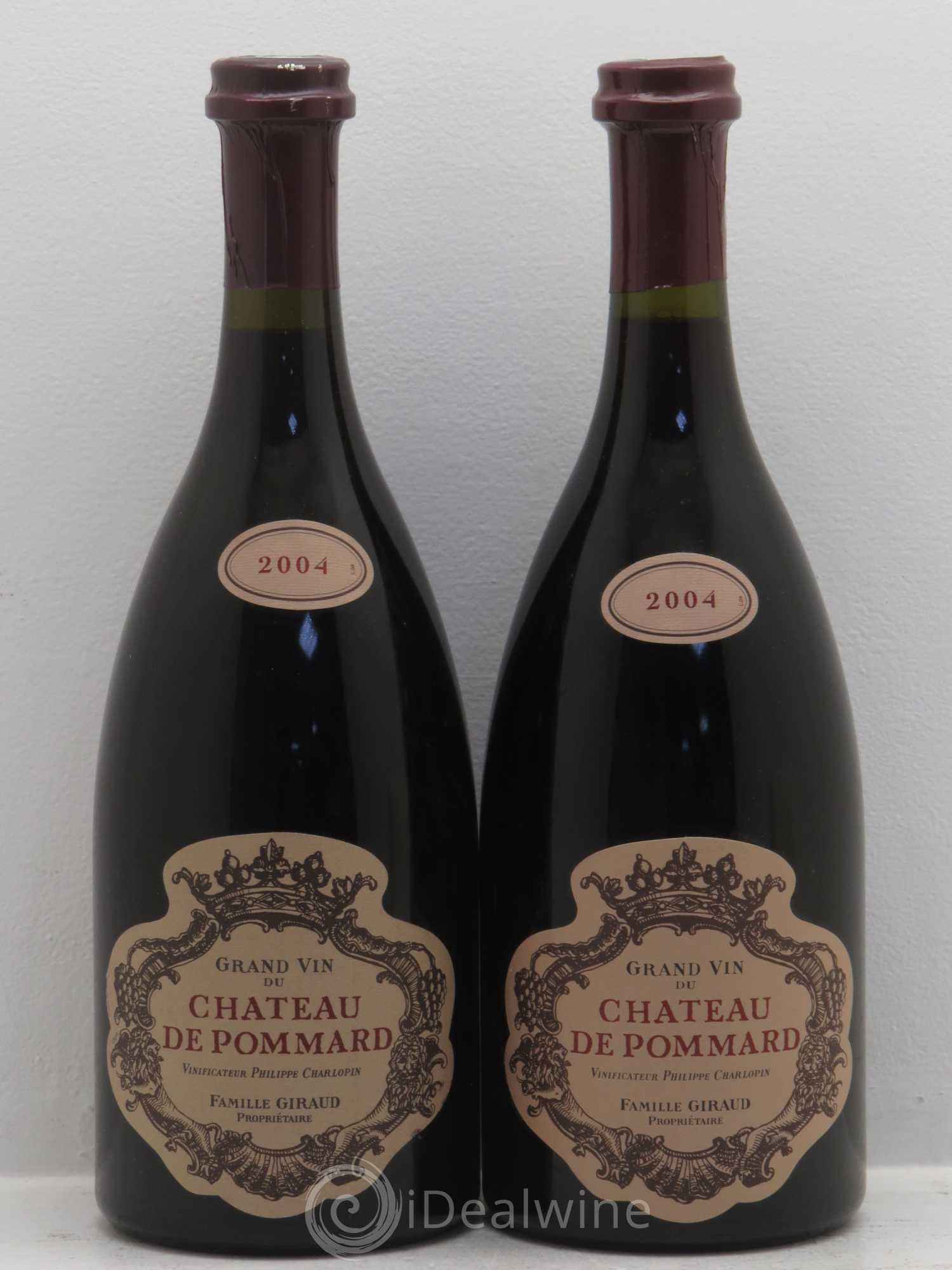 Pommard Château de Pommard (sans prix de réserve) 2004 - Lot de 2 bouteilles - 0