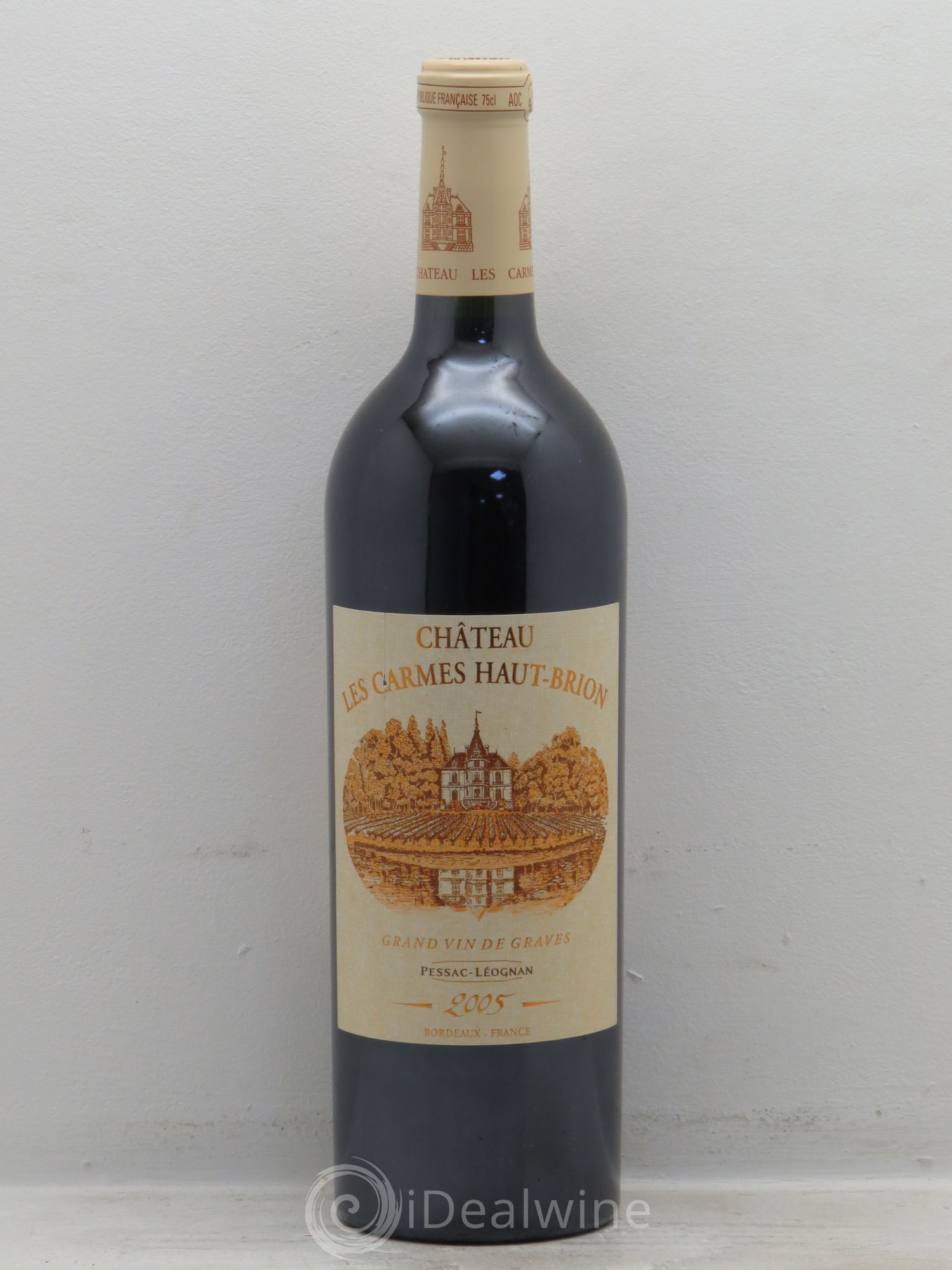 Château Les Carmes Haut-Brion (sans prix de réserve) 2005 - Lot de 6 bouteilles - 0