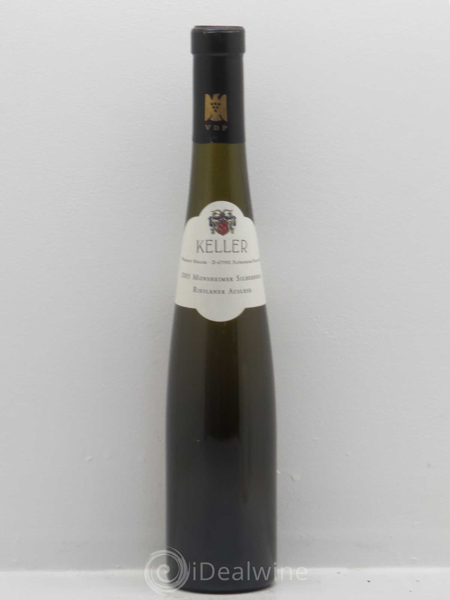 Allemagne Mosel-Saar Rheinhessen Monsheimer Silberberg Rieslaner Auslese Keller (sans prix de réserve) 2005 - Posten von 1 Demi-Flasche - 0