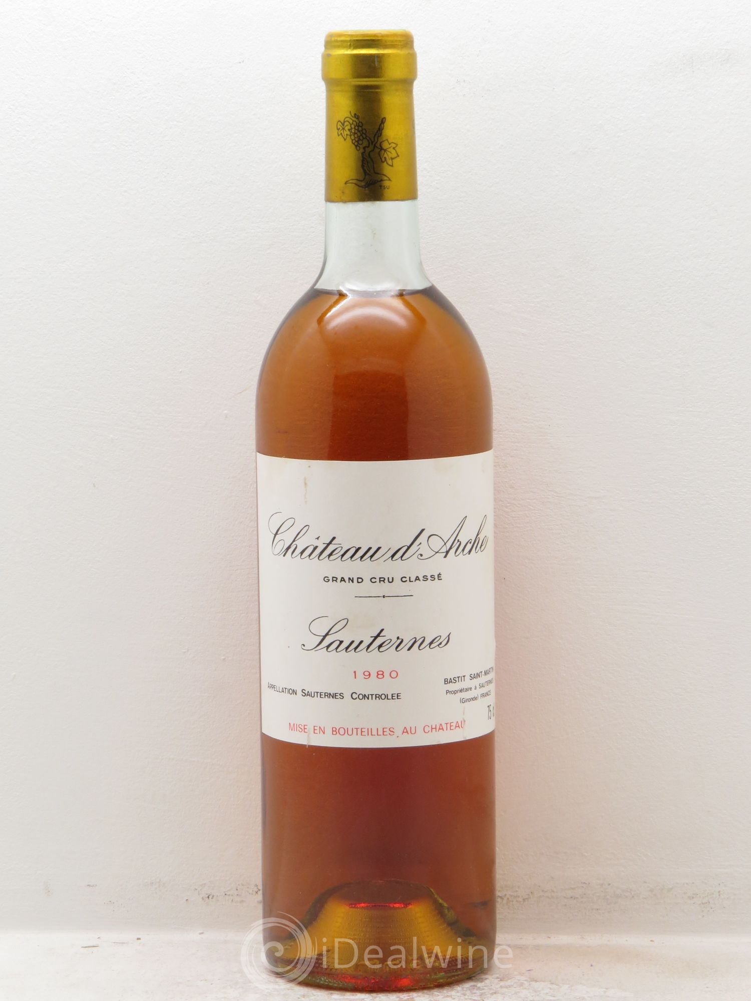 Château d' Arche 2ème Grand Cru Classé (senza prezzo di riserva) 1980 - Lotto di 1 bottiglia - 0
