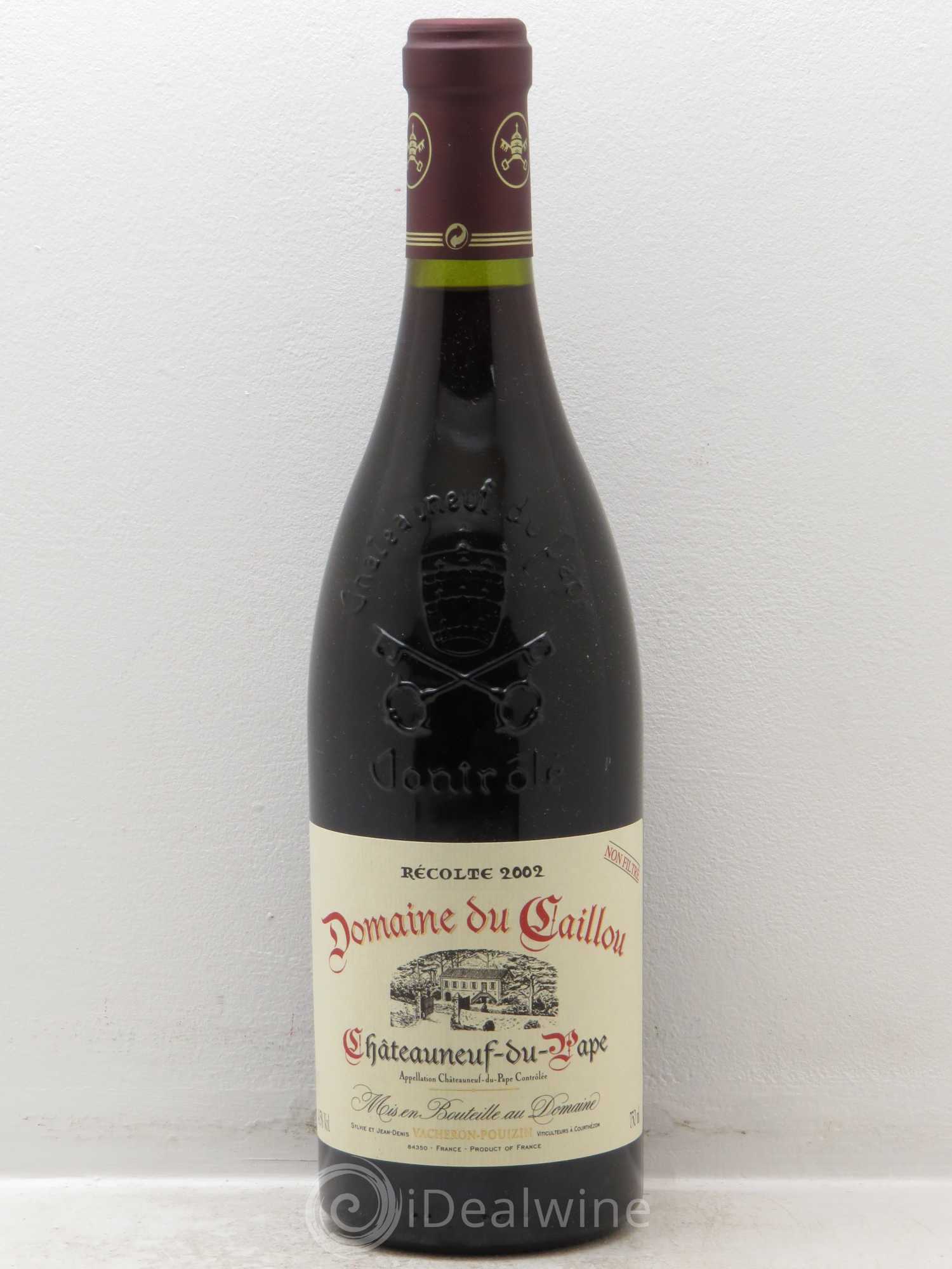 Châteauneuf-du-Pape Tradition - Le Clos du Caillou Pouizon-Vacheron (sans prix de réserve) 2002 - Posten von 1 Flasche - 0