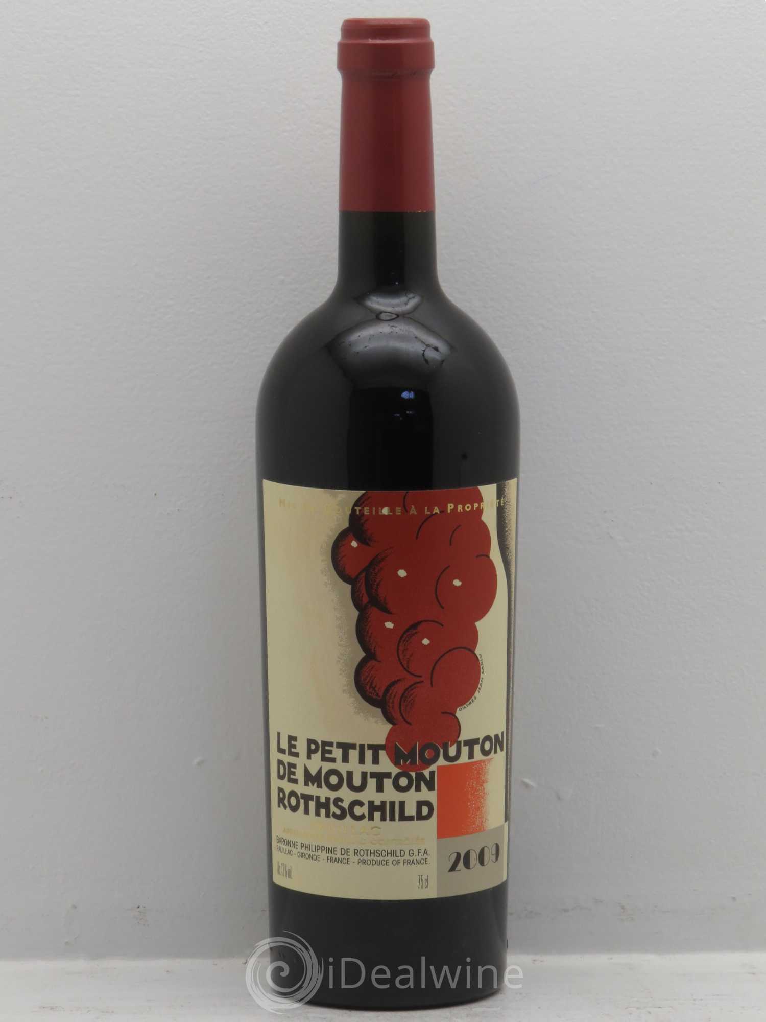 Petit Mouton Second Vin 2009 - Lot de 6 bouteilles - 0