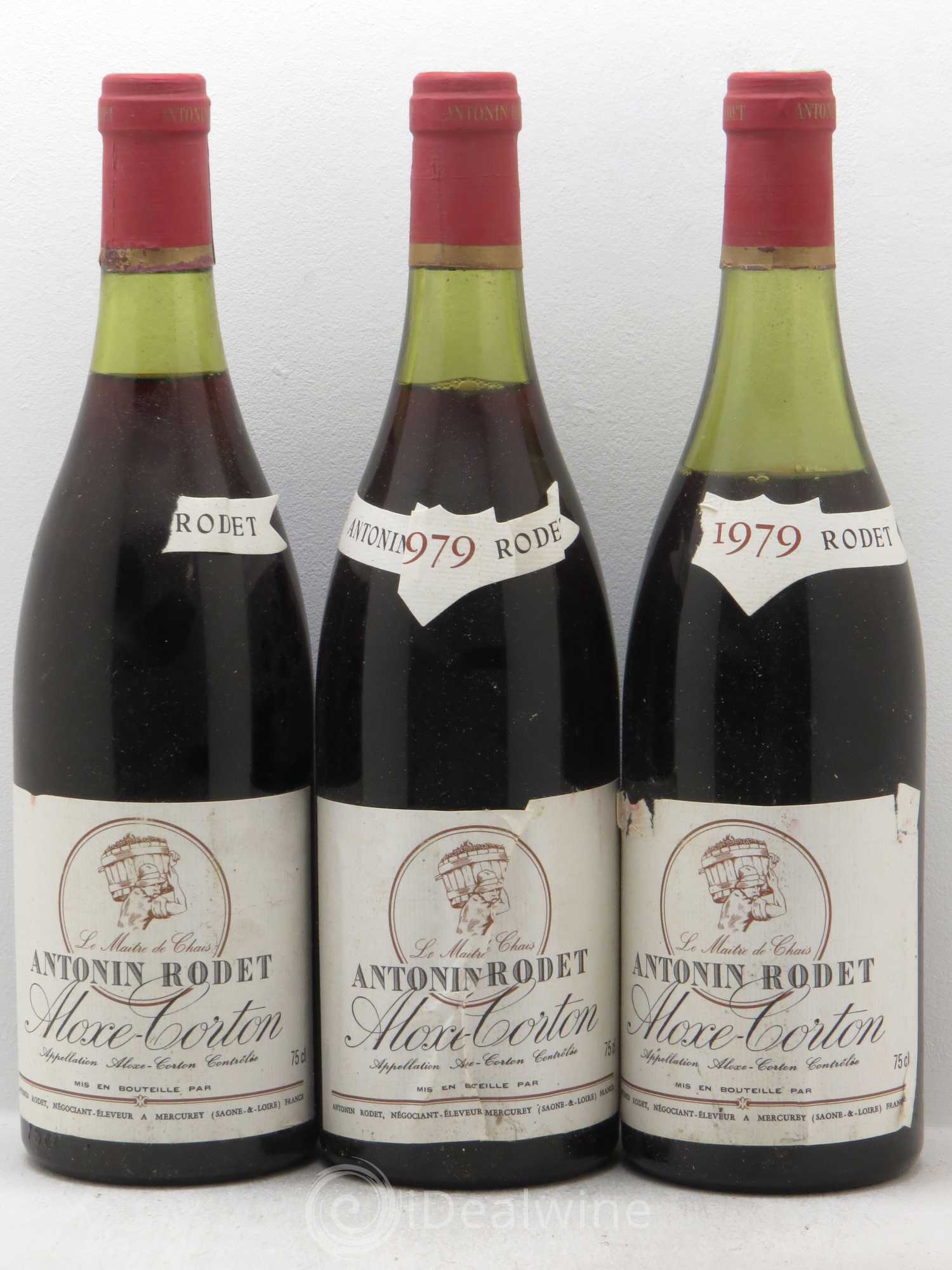 Aloxe-Corton Antonin Rodet (sans prix de réserve) 1979 - Posten von 3 Flaschen - 0