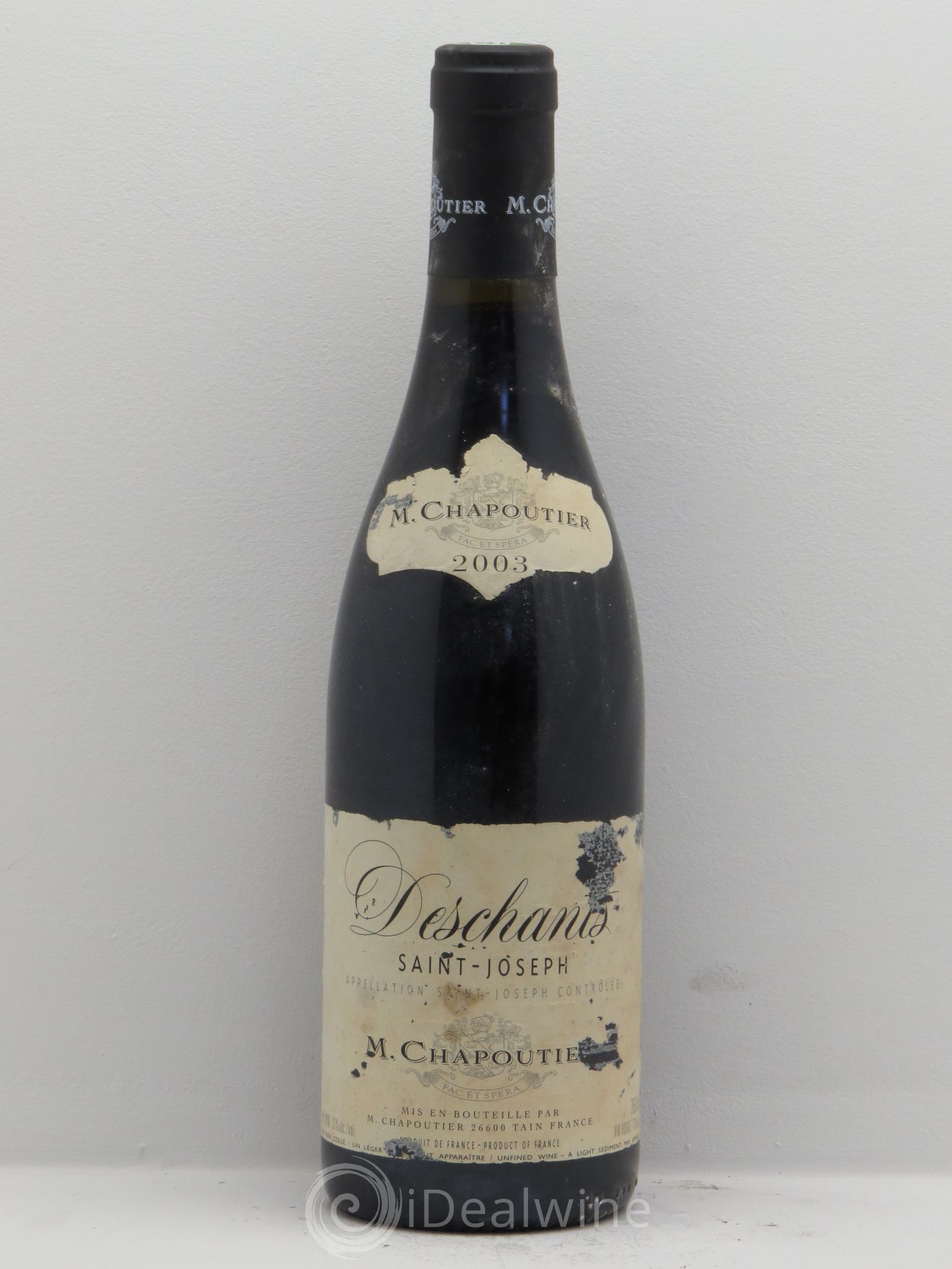 Saint-Joseph Deschants (sans prix de réserve) 2003 - Posten von 1 Flasche - 0