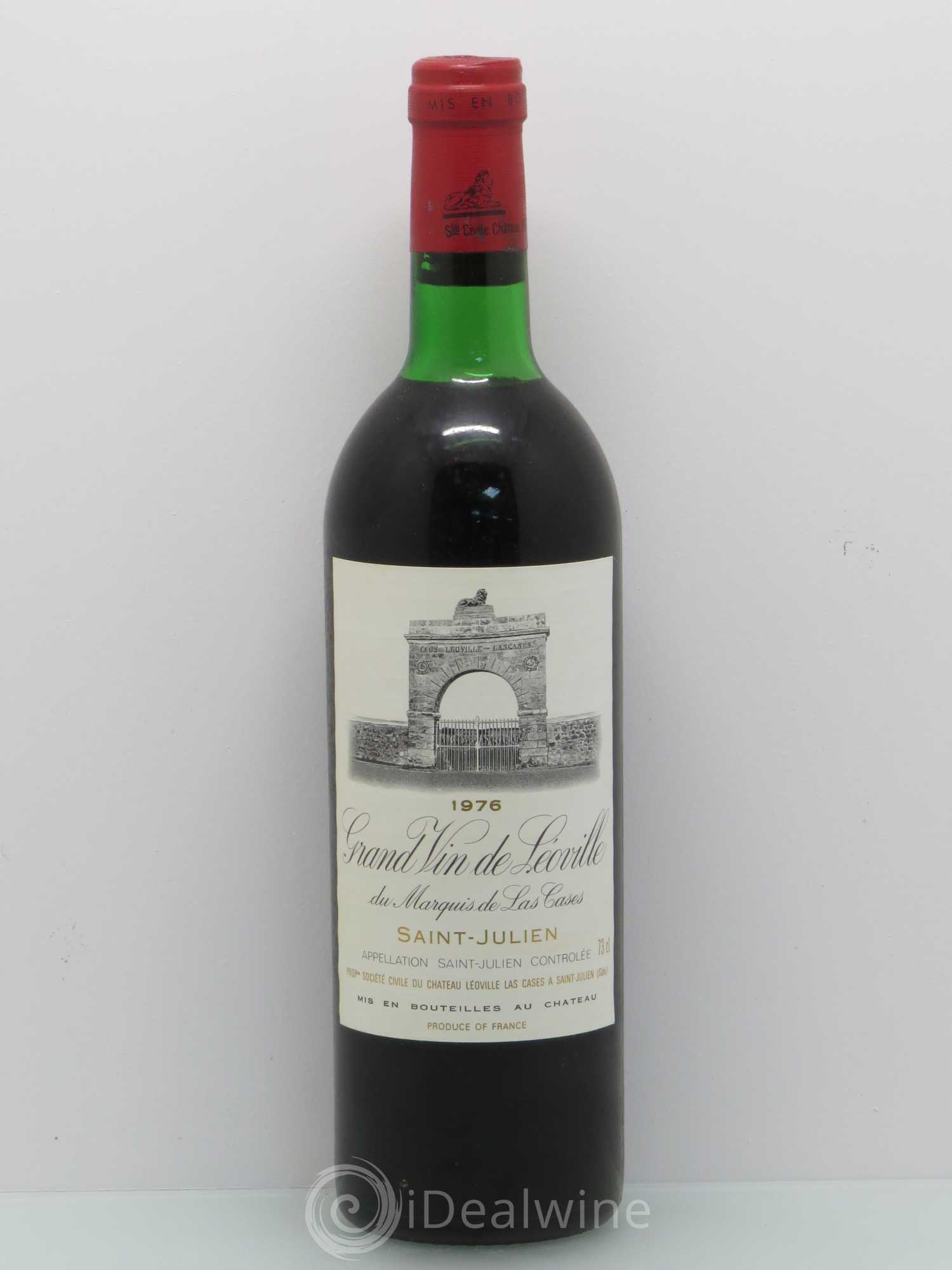 Château Léoville Las Cases 2ème Grand Cru Classé (sans prix de réserve) 1976 - Lot de 1 bouteille - 0