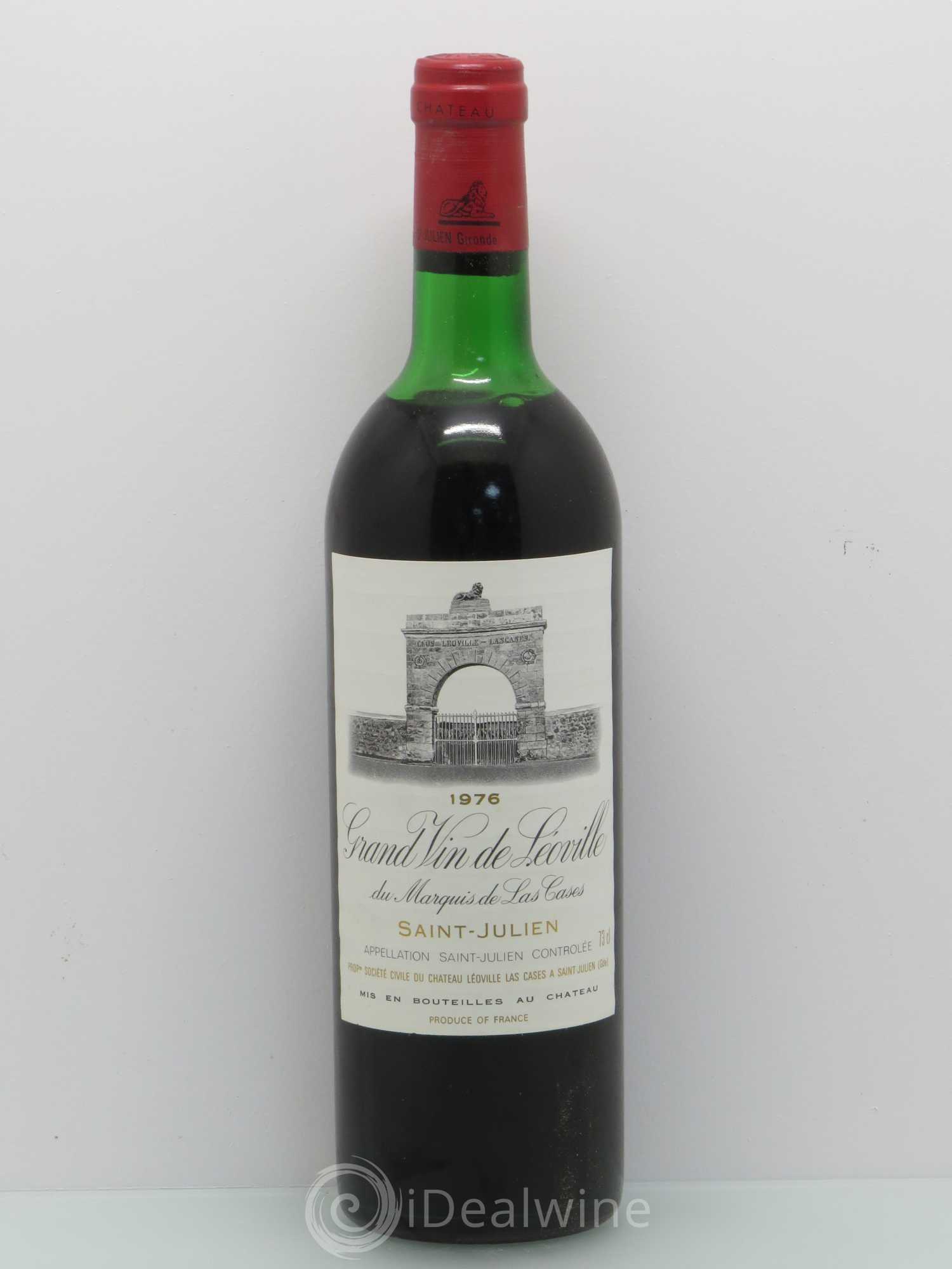 Château Léoville Las Cases 2ème Grand Cru Classé 1976 - Lot de 1 bouteille - 0