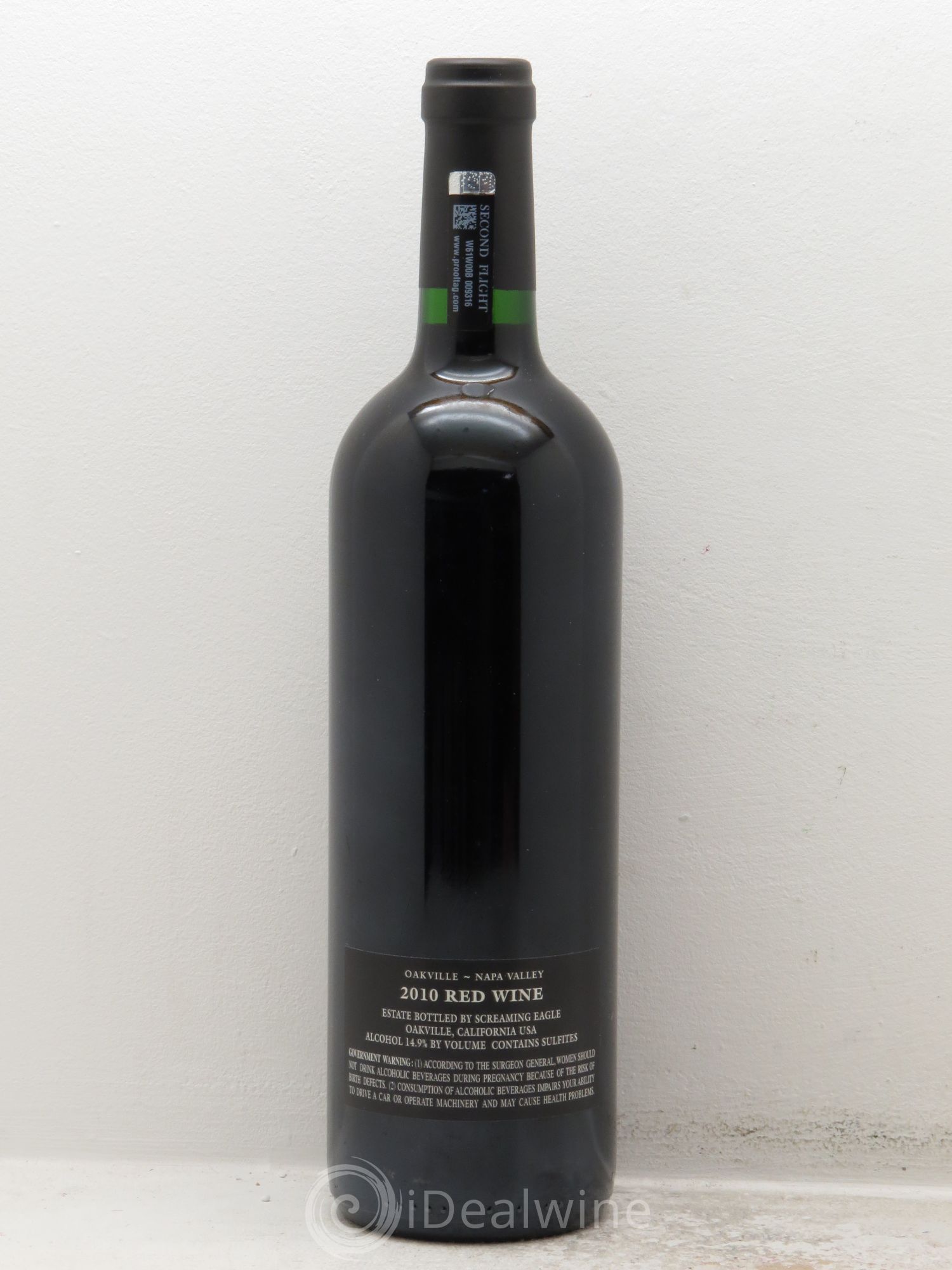 Oakville Napa Valley Screaming Eagle Stanley Kroenke Second Flight (sans prix de réserve) 2010 - Lot de 1 bouteille - 1