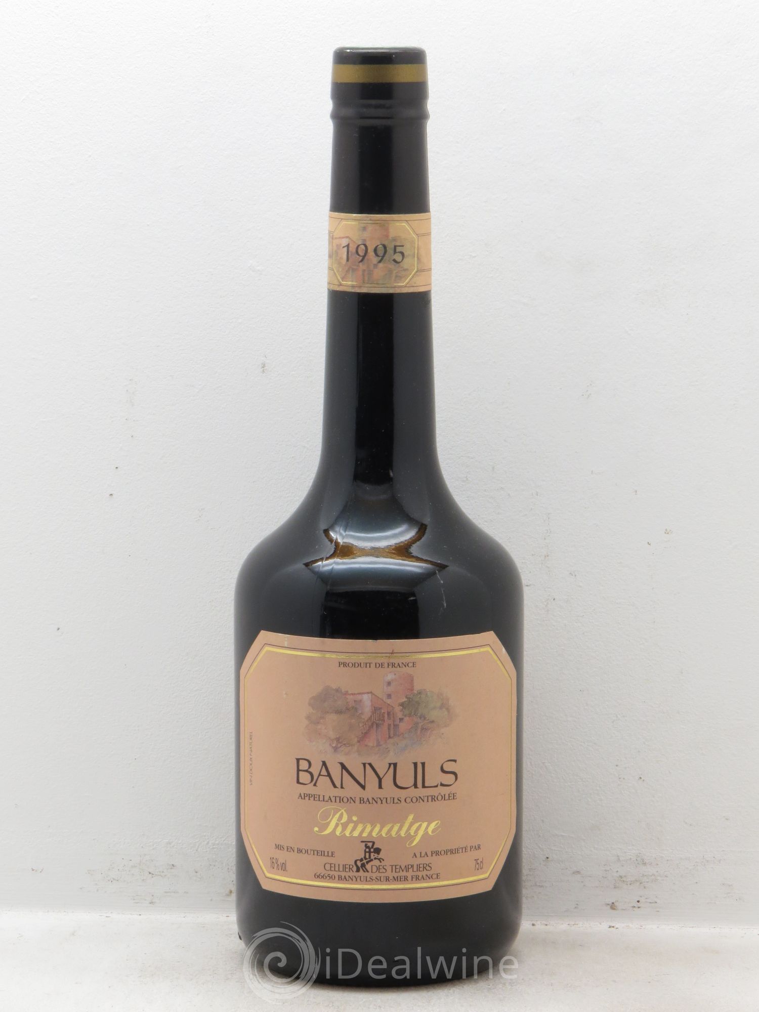 Banyuls Cellier des Templiers Rimage (sans prix de réserve) 1995 - Posten von 1 Flasche - 0