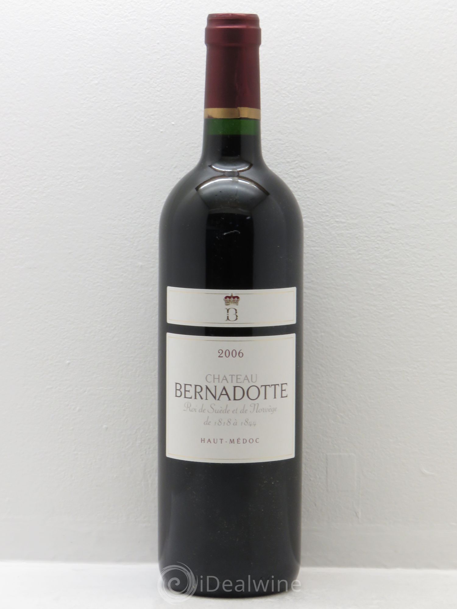 Château Bernadotte 2006 - Lot de 1 bouteille - 0
