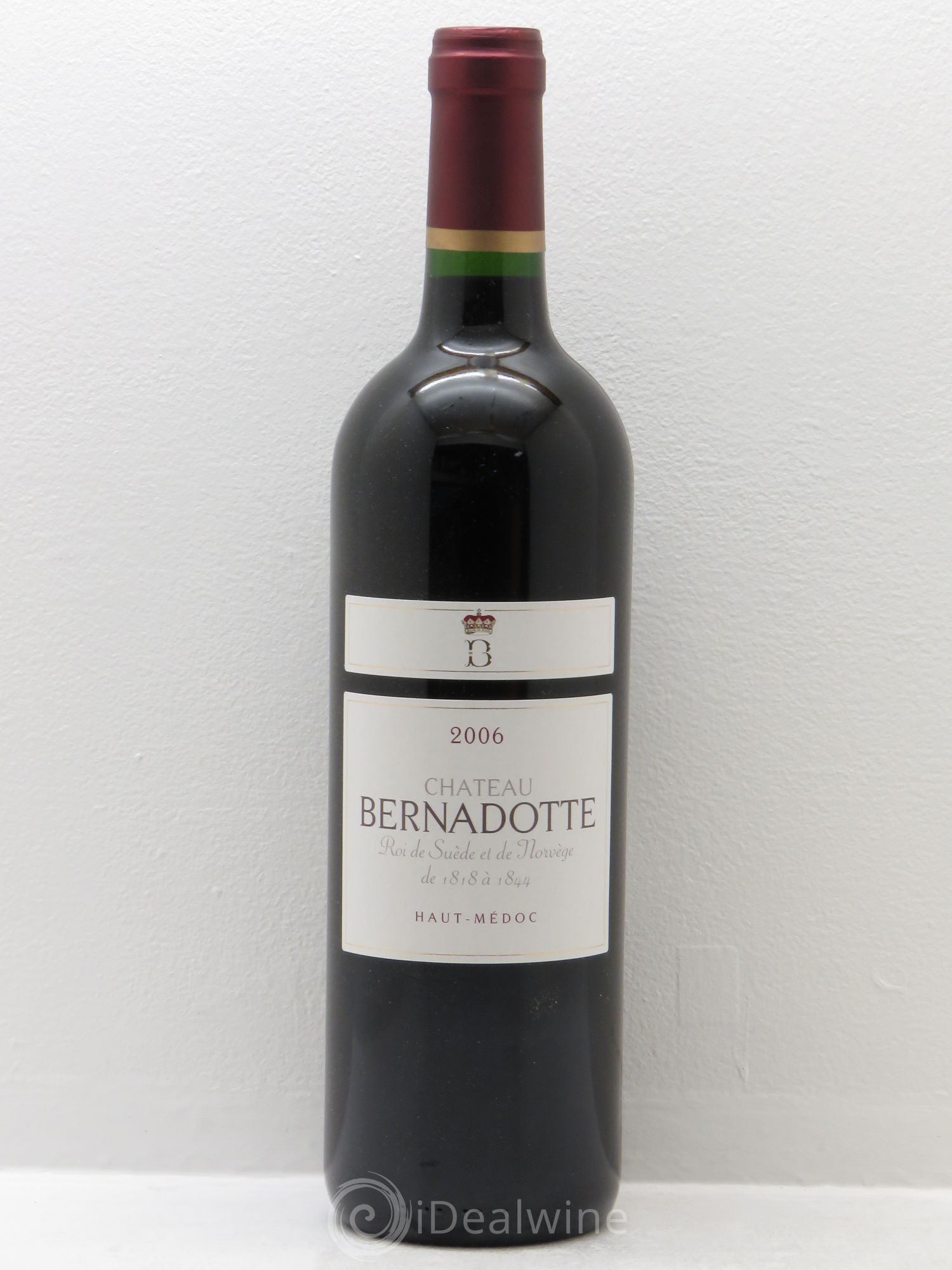 Château Bernadotte 2006 - Lot de 1 bouteille - 0