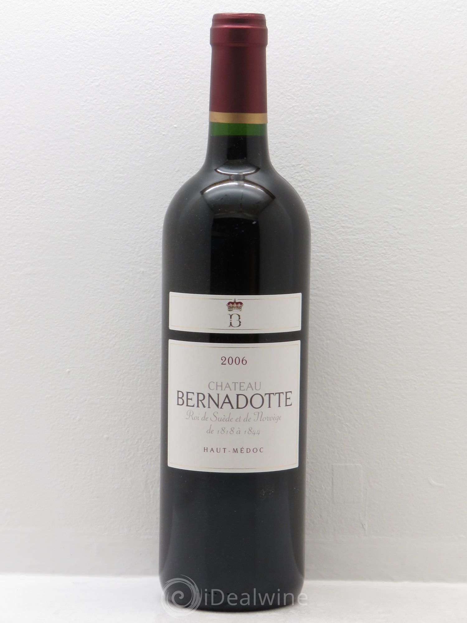 Château Bernadotte 2006 - Lot de 1 bouteille - 0