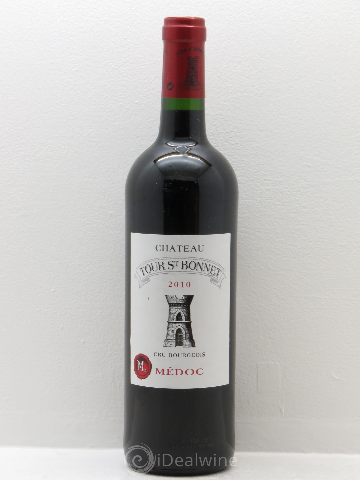 Château la Tour Saint-Bonnet Cru Bourgeois 2010 - Lot de 1 bouteille - 0