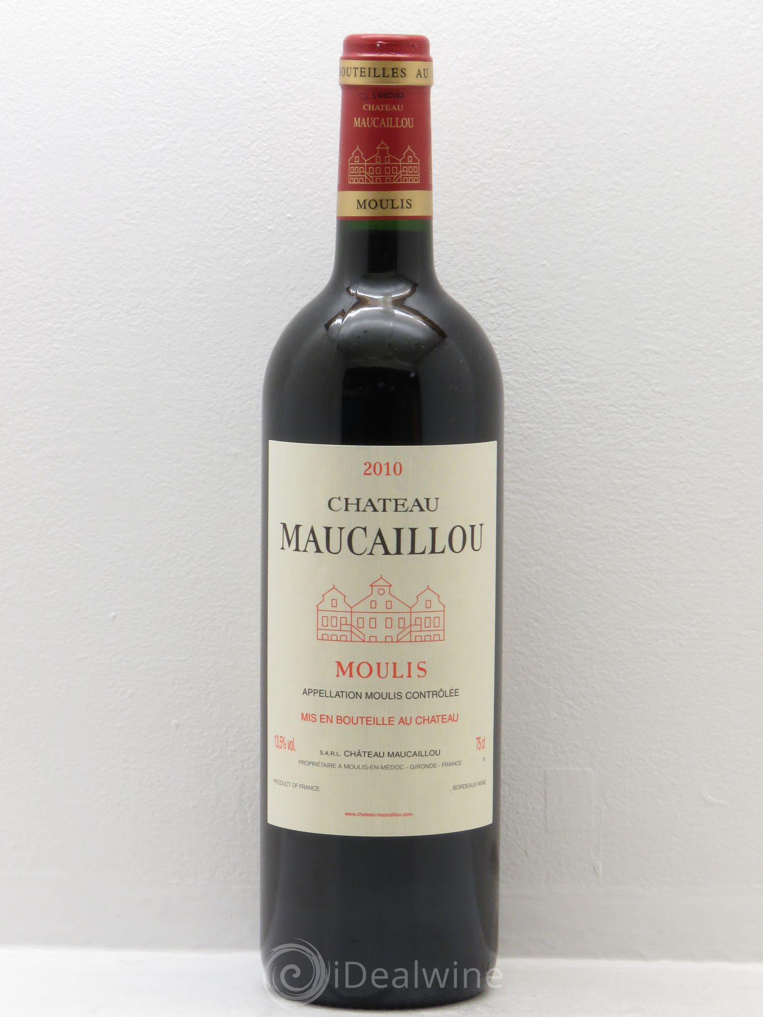 Château Maucaillou 2010 - Lot de 1 bouteille - 0