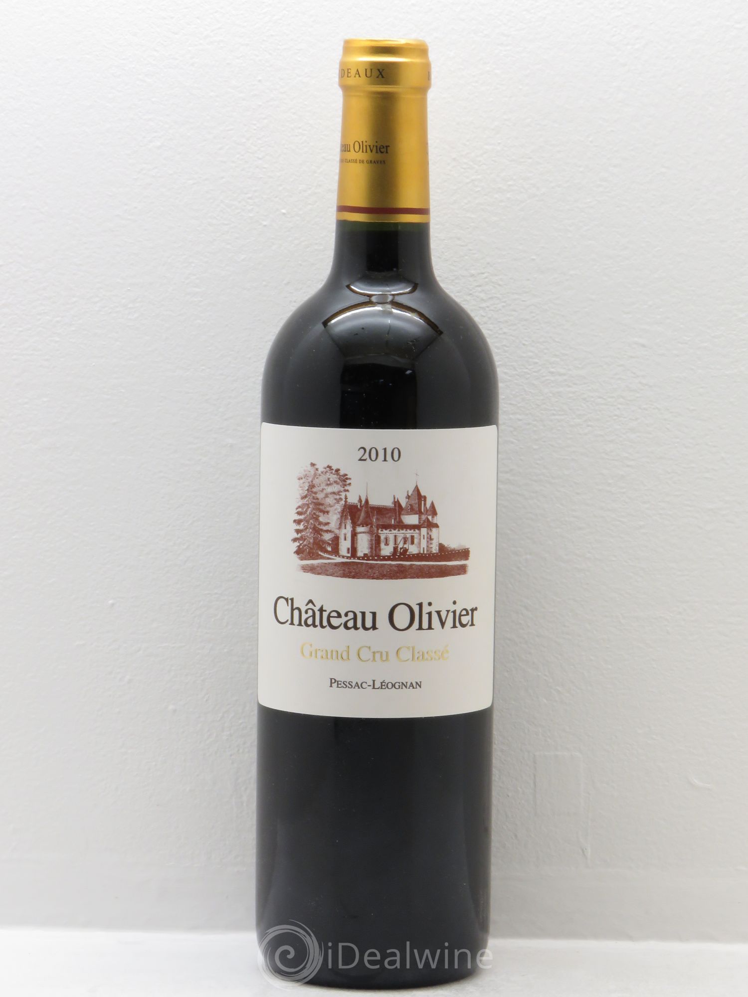 Château Olivier Cru Classé de Graves 2010 - Lot de 1 bouteille - 0