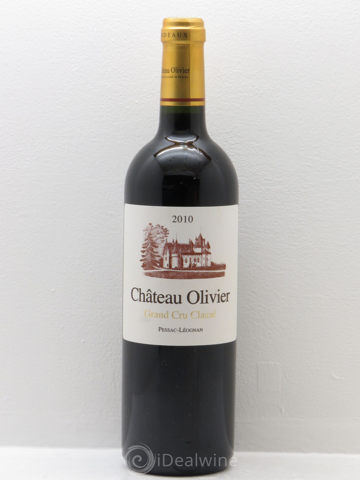 Château Olivier Cru Classé de Graves 2010 - Lot de 1 bouteille - 0