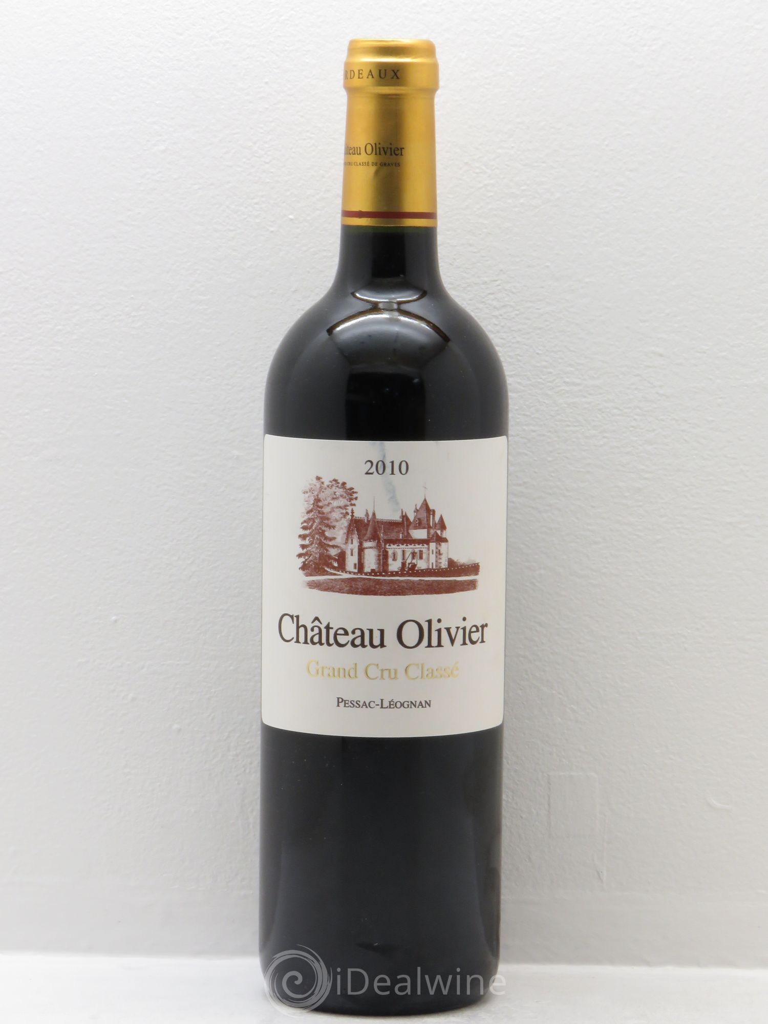 Château Olivier Cru Classé de Graves 2010 - Lot de 1 bouteille - 0