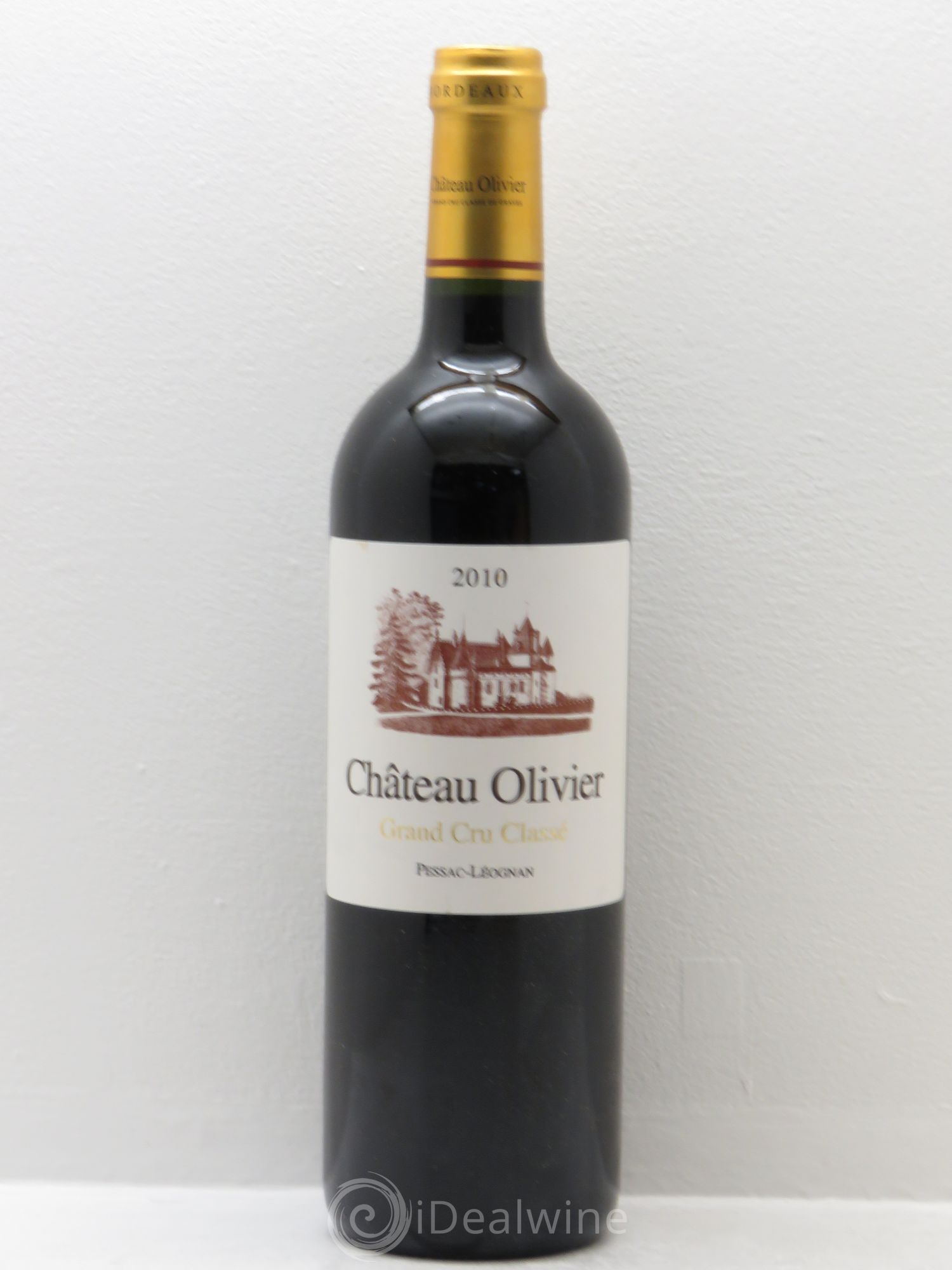 Château Olivier Cru Classé de Graves 2010 - Lot de 1 bouteille - 0