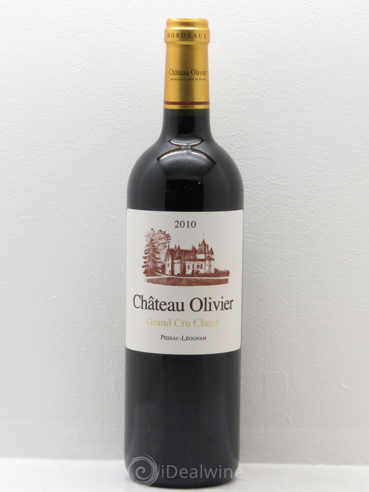 Château Olivier Cru Classé de Graves 2010 - Lot de 1 bouteille - 0