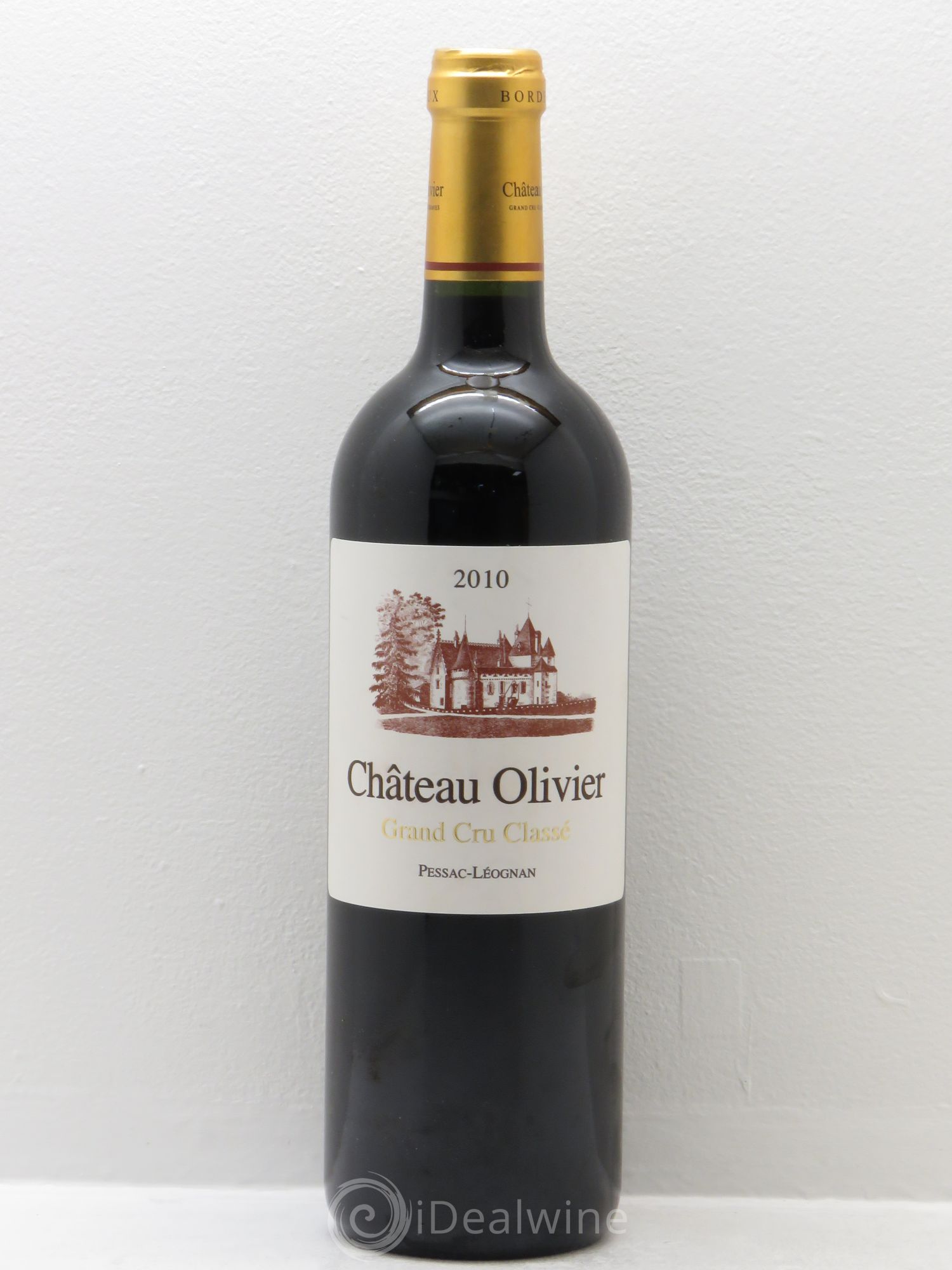 Château Olivier Cru Classé de Graves 2010 - Lot de 1 bouteille - 0