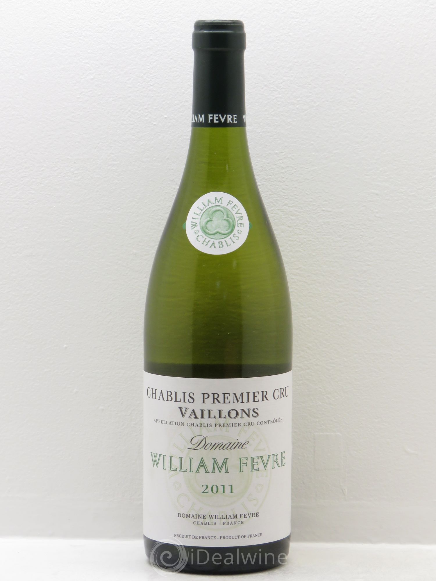 Chablis 1er Cru Vaillons William Fèvre 2011 - Lot de 1 bouteille - 0
