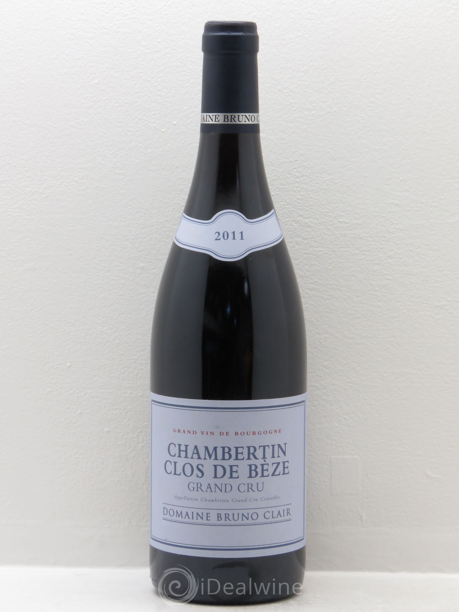 Chambertin Clos de Bèze Grand Cru Bruno Clair (Domaine) 2011 - Lot de 1 bouteille - 0