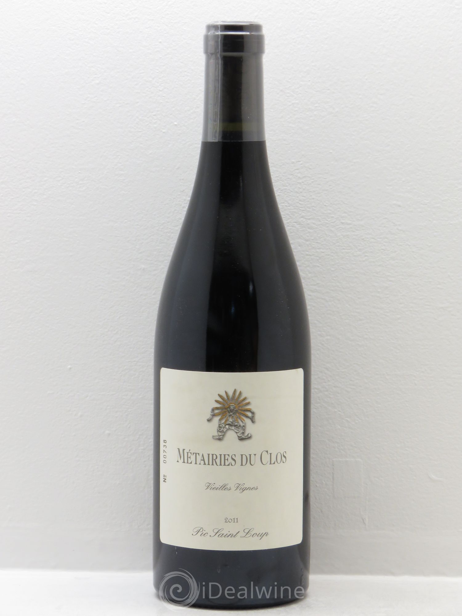 Pic Saint-Loup Les Métairies du Clos Vieilles Vignes Christophe Peyrus et Françoise Julien Vieilles Vignes 2011 - Lot de 1 bouteille - 0