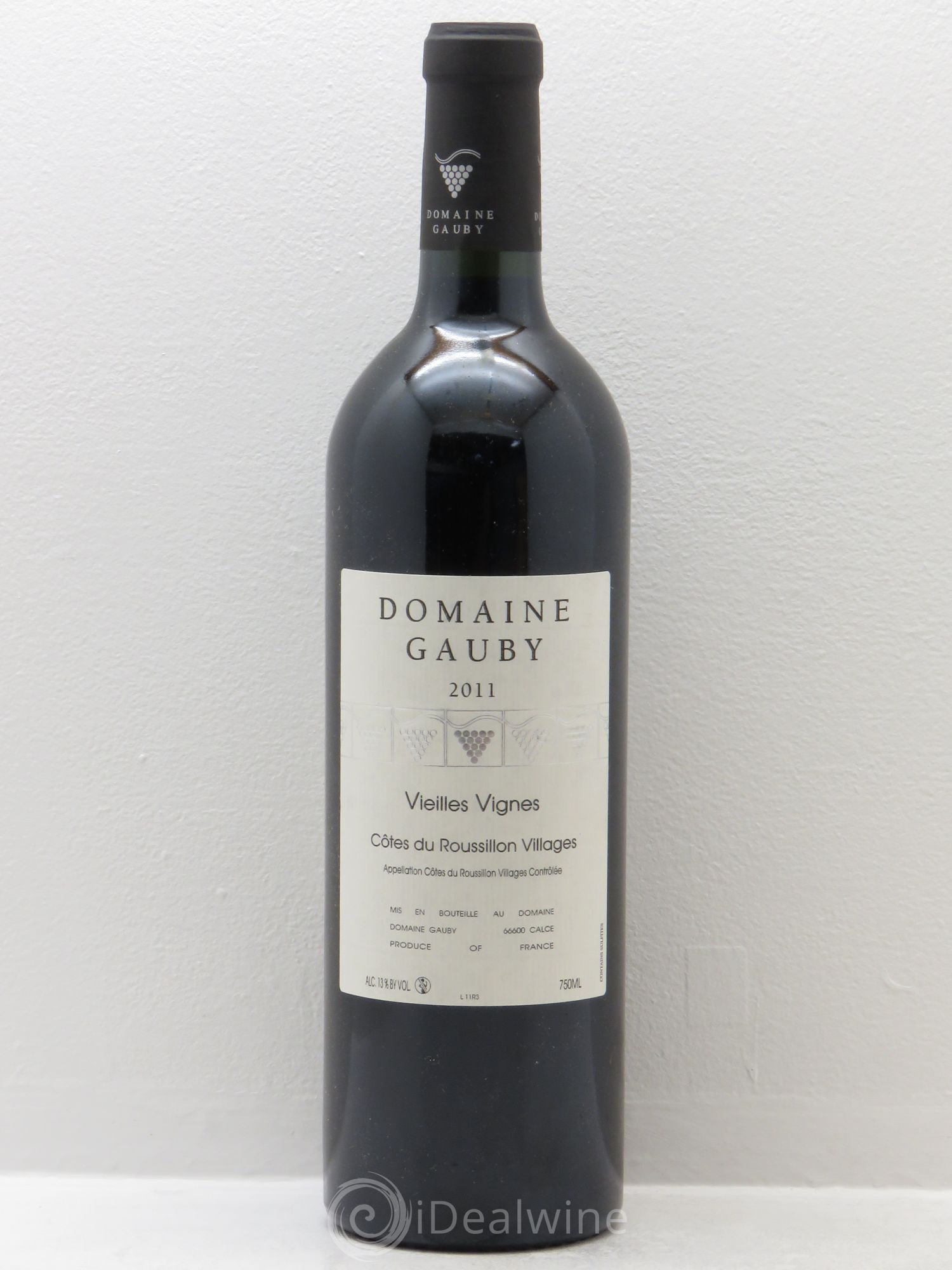 Côtes du Roussillon Villages Vieilles vignes Gauby (Domaine) 2011 - Lot de 1 bouteille - 0