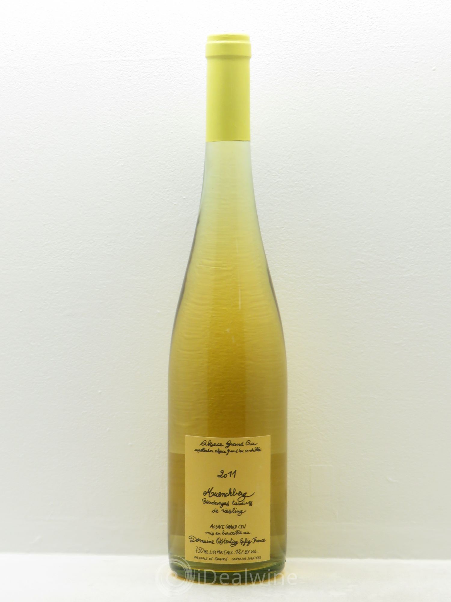 Alsace Riesling Grand Cru Muenchberg Vendanges Tardives Ostertag (Domaine) 2011 - Posten von 1 Flasche - 0