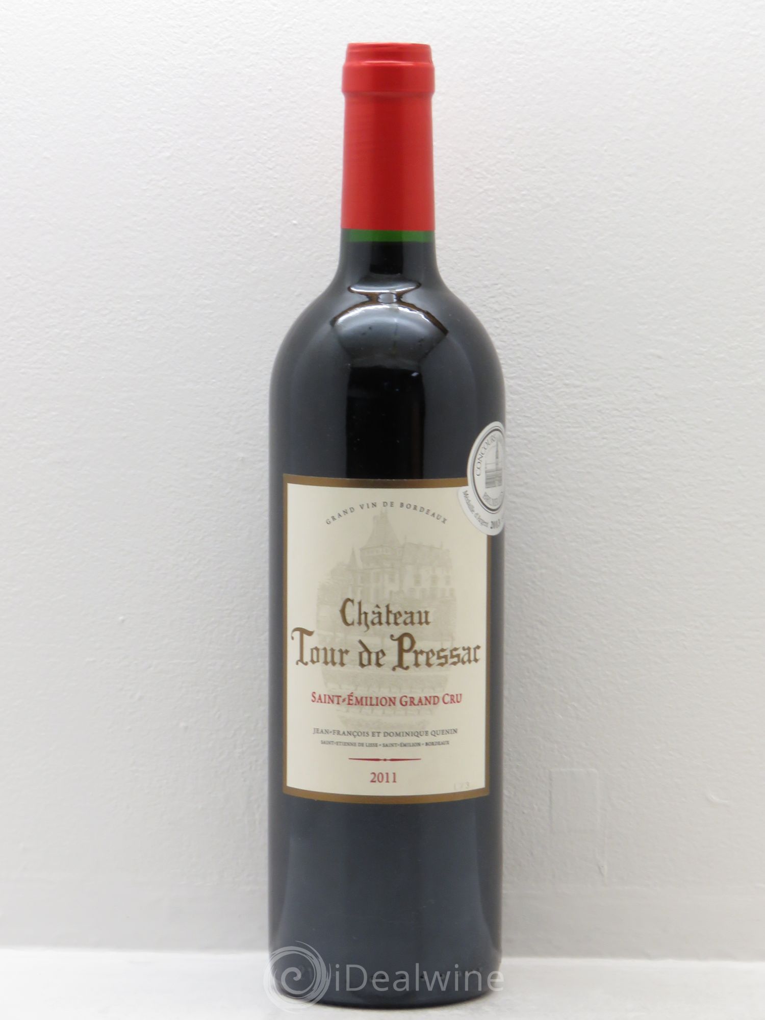 Château Tour de Pressac 2011 - Lot de 1 bouteille - 0