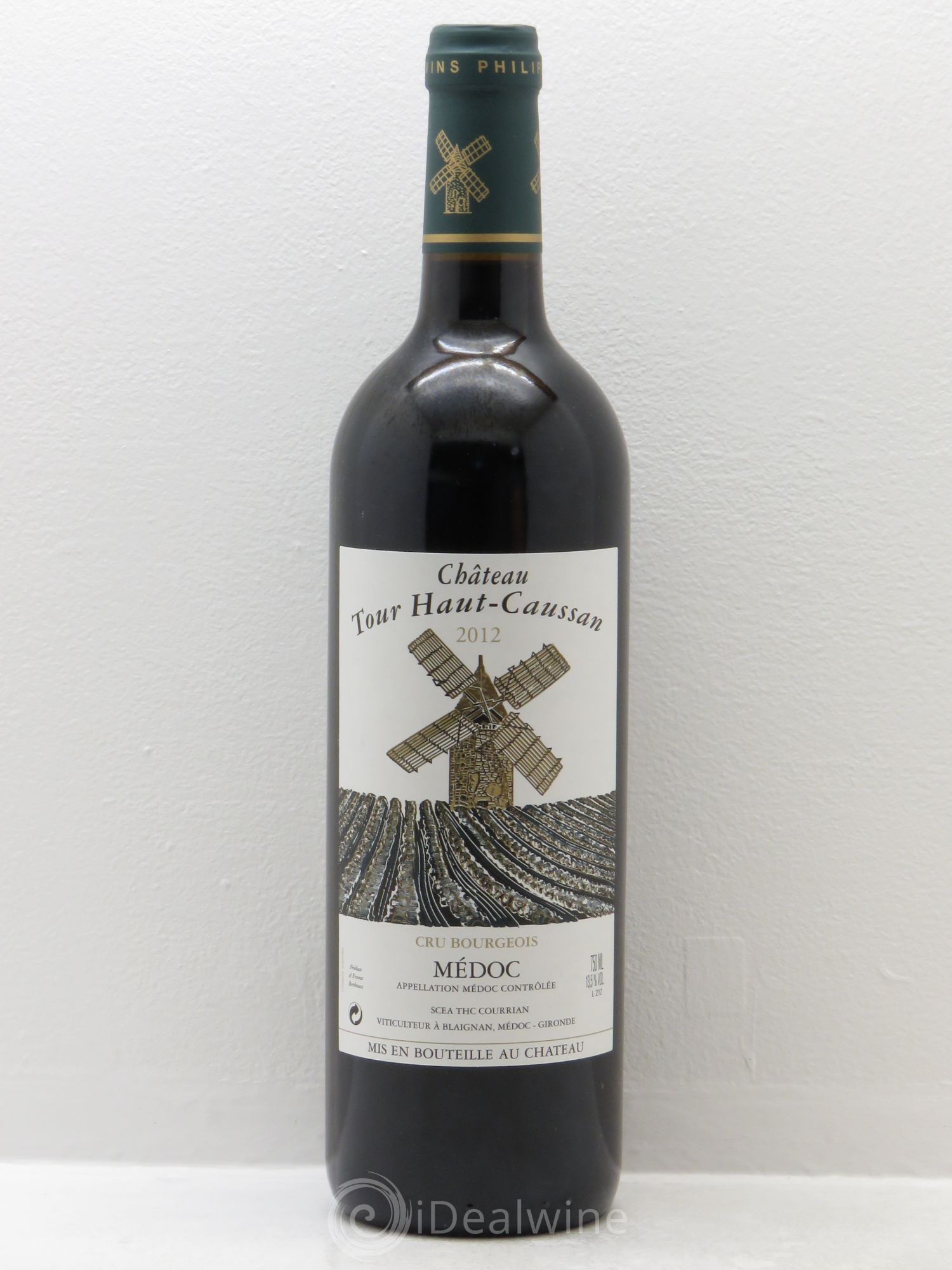 Château Tour Haut-Caussan Cru Bourgeois 2012 - Lot de 1 bouteille - 0