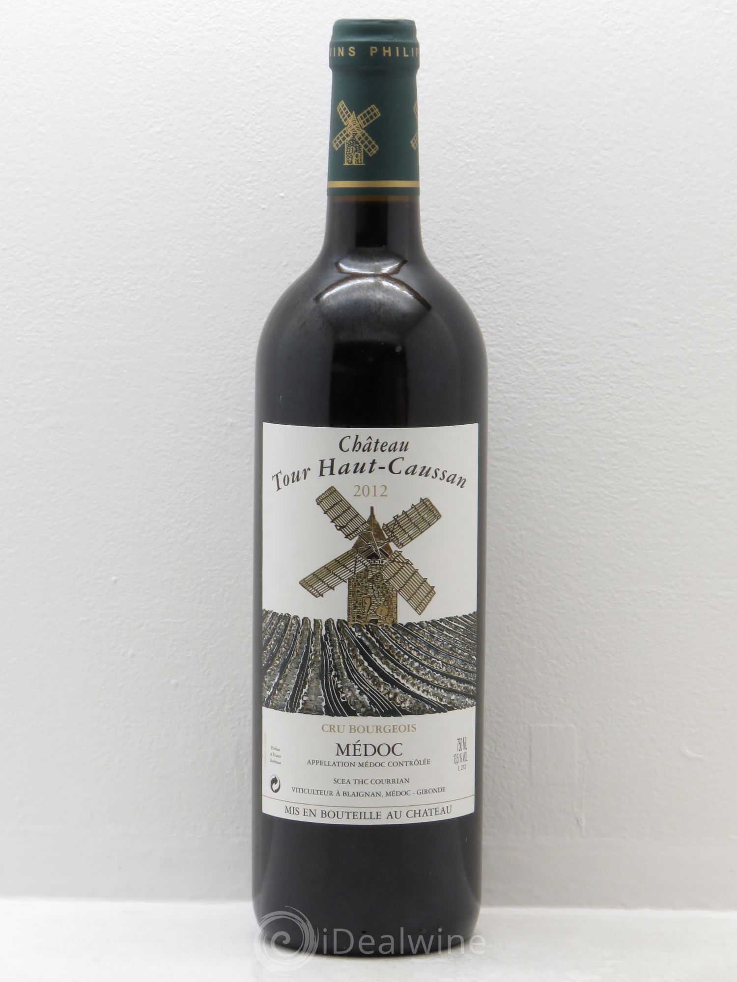 Château Tour Haut-Caussan Cru Bourgeois 2012 - Lot de 1 bouteille - 0