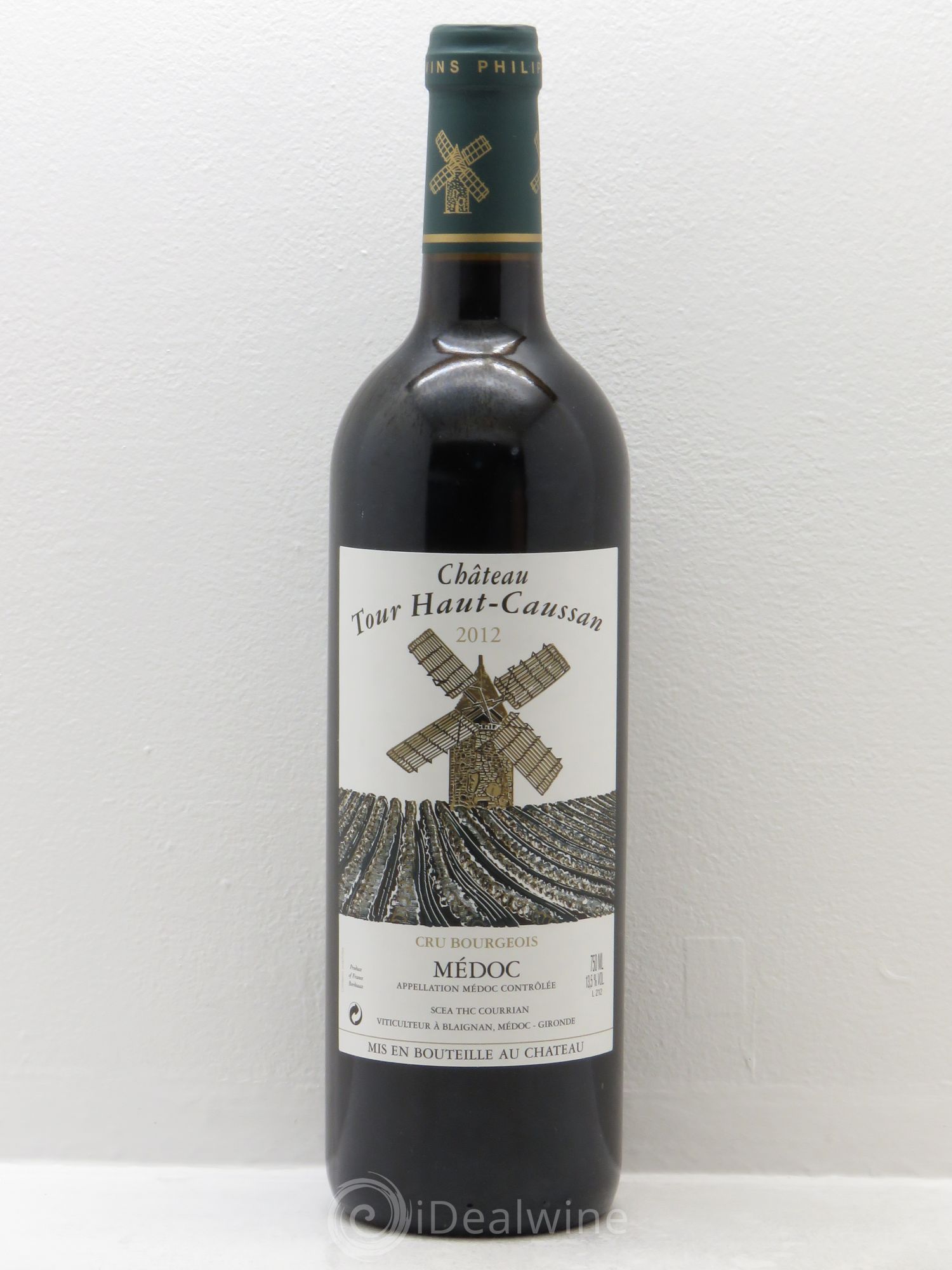 Château Tour Haut-Caussan Cru Bourgeois 2012 - Lot de 1 bouteille - 0