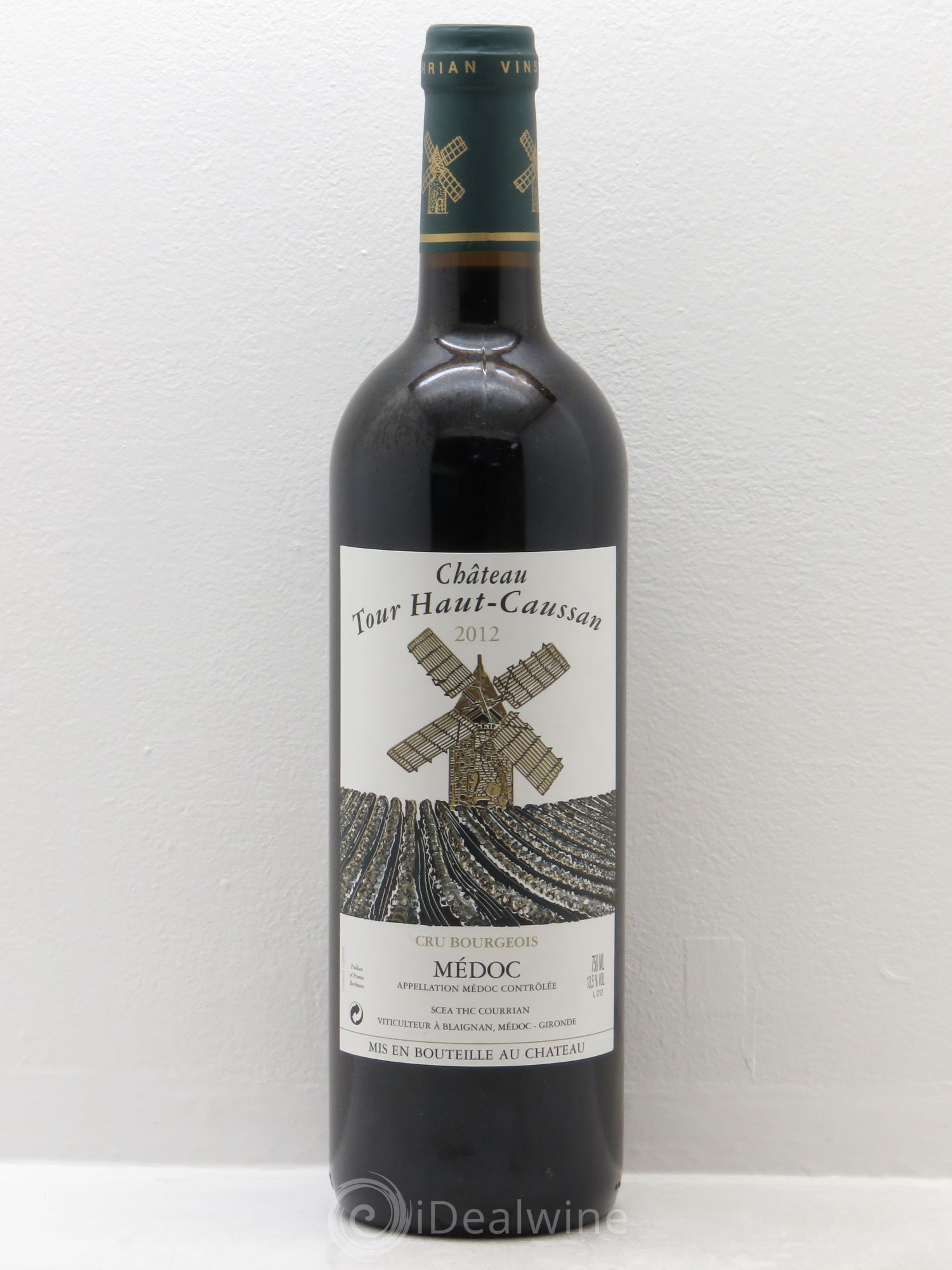 Château Tour Haut-Caussan Cru Bourgeois 2012 - Lot de 1 bouteille - 0