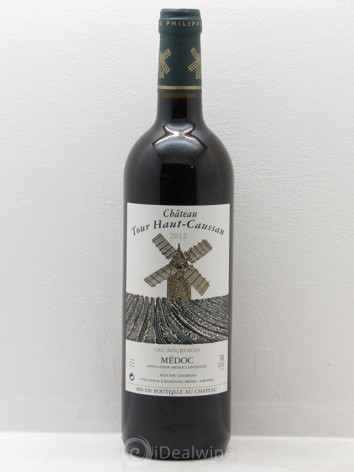 Château Tour Haut-Caussan Cru Bourgeois 2012 - Lot de 1 bouteille - 0