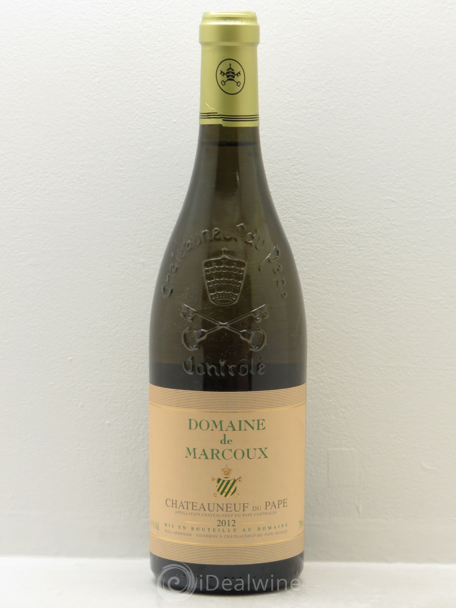 Châteauneuf-du-Pape Marcoux (Domaine de) 2012 - Lot de 1 bouteille - 0