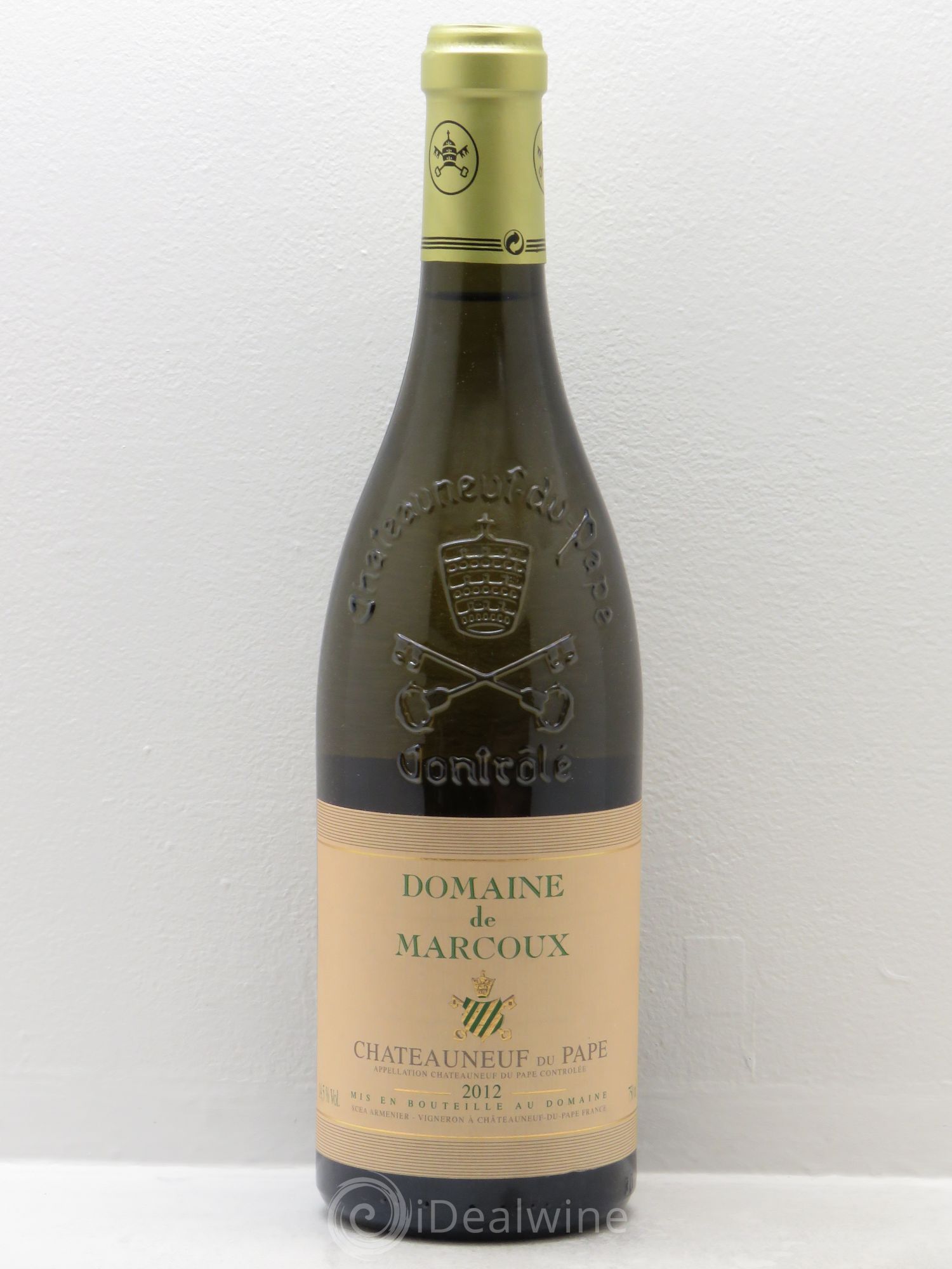 Châteauneuf-du-Pape Marcoux (Domaine de) 2012 - Lot de 1 bouteille - 0